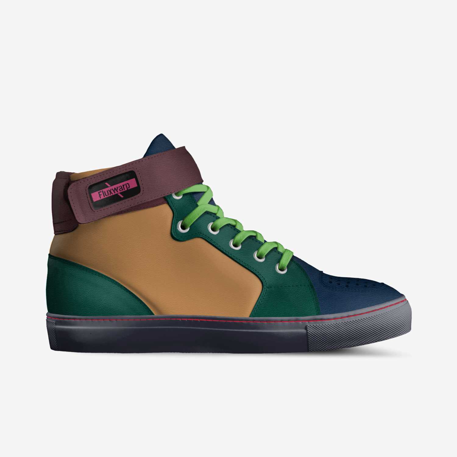 Vision Picture custom made in Italy shoes by Michael Uriah Wilkinson | Side view