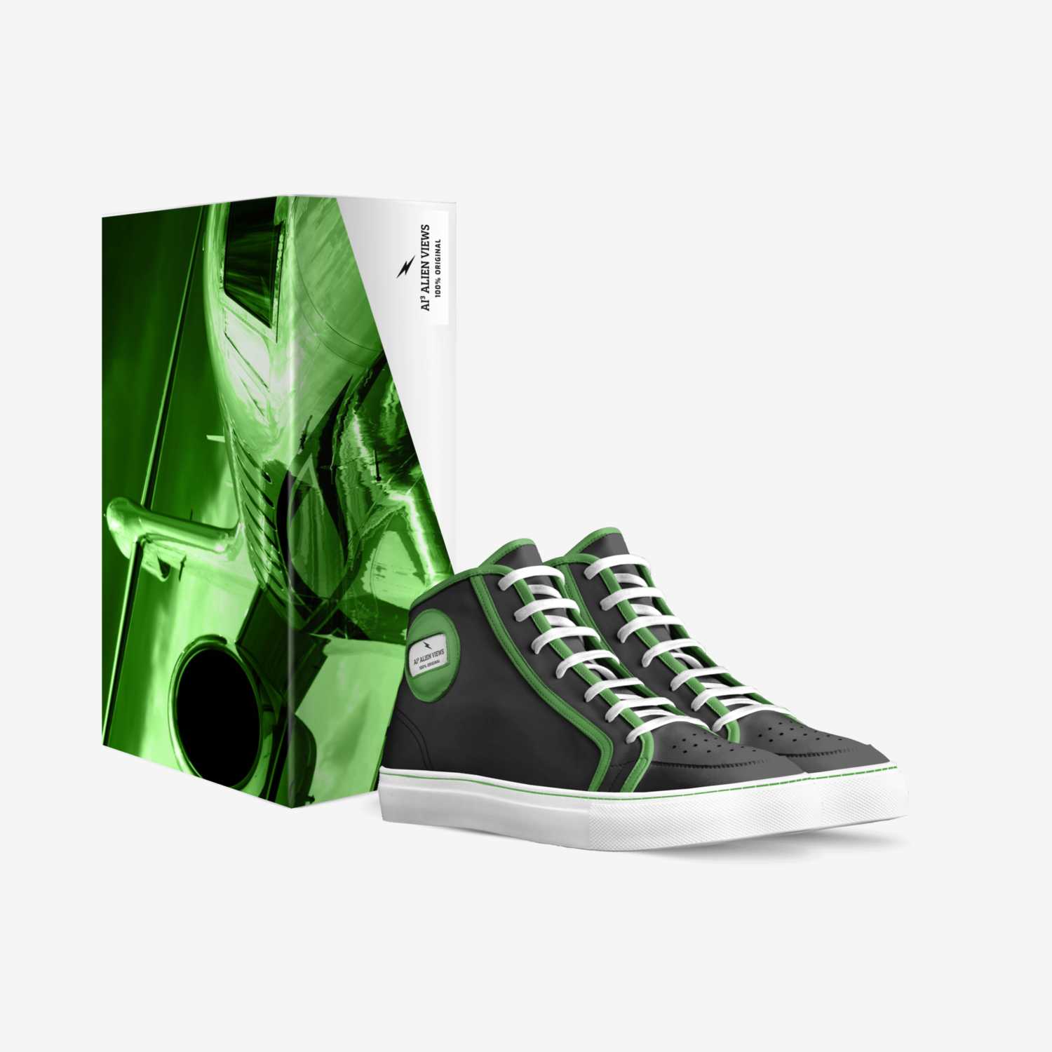 AI³ custom made in Italy shoes by A. Marie Dorsey | Box view