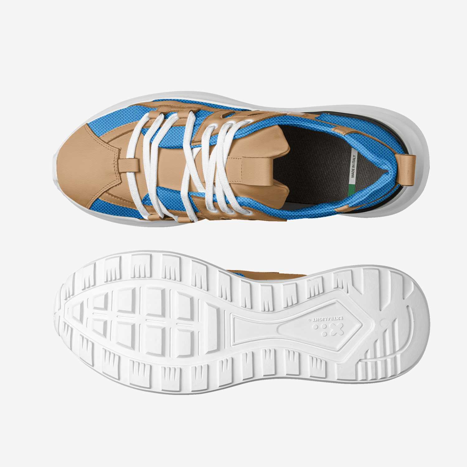 play hard custom made in Italy shoes by Rodney R. | Top view