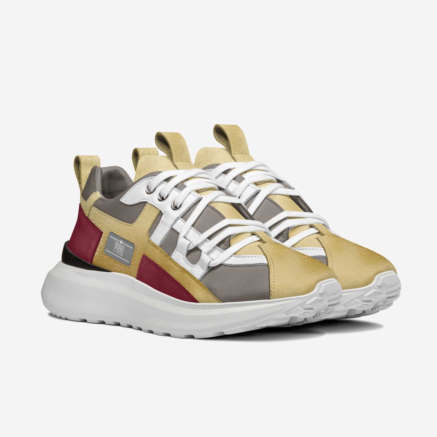 play hard custom made in Italy shoes by Rodney R. | Double view