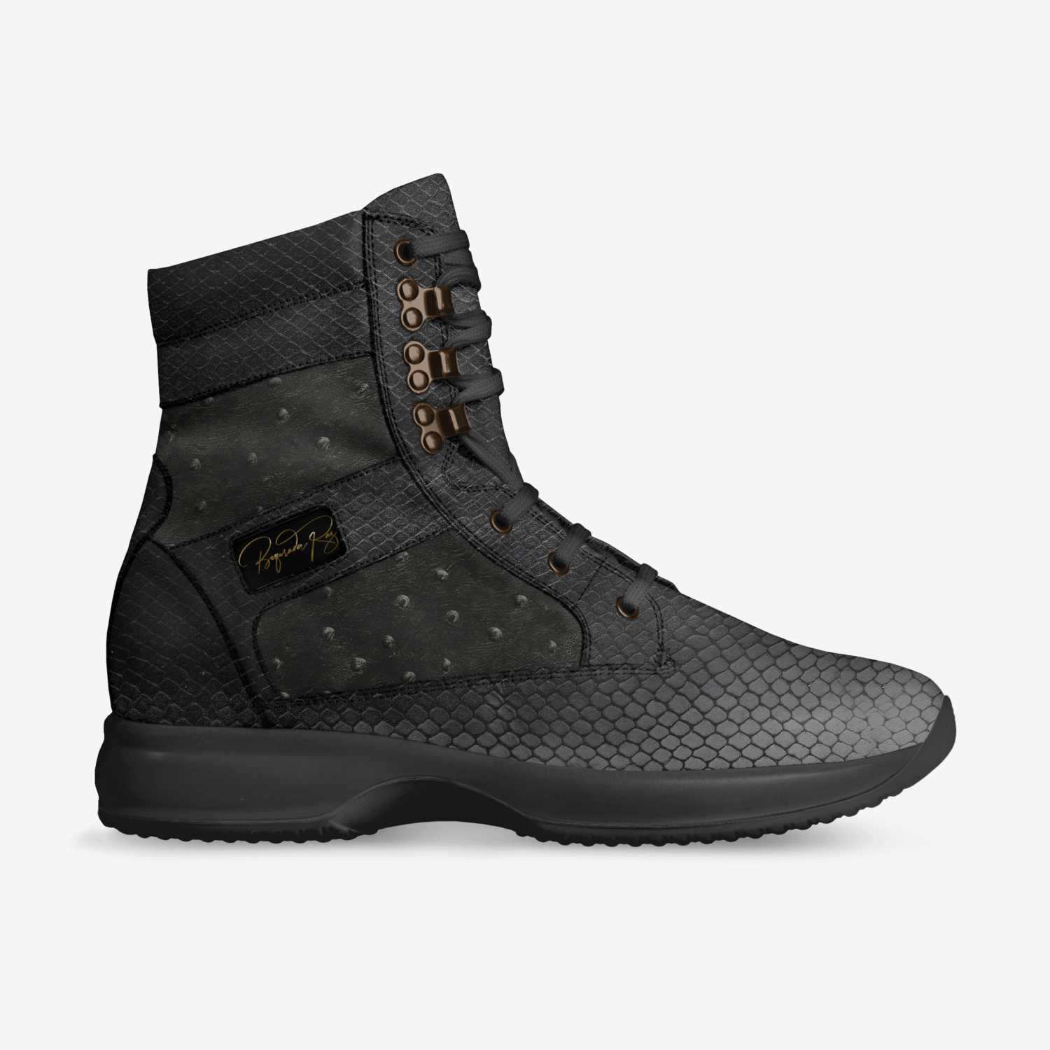 Kuroki Kyuma custom made in Italy shoes by Selena A Razo Bell | Side view