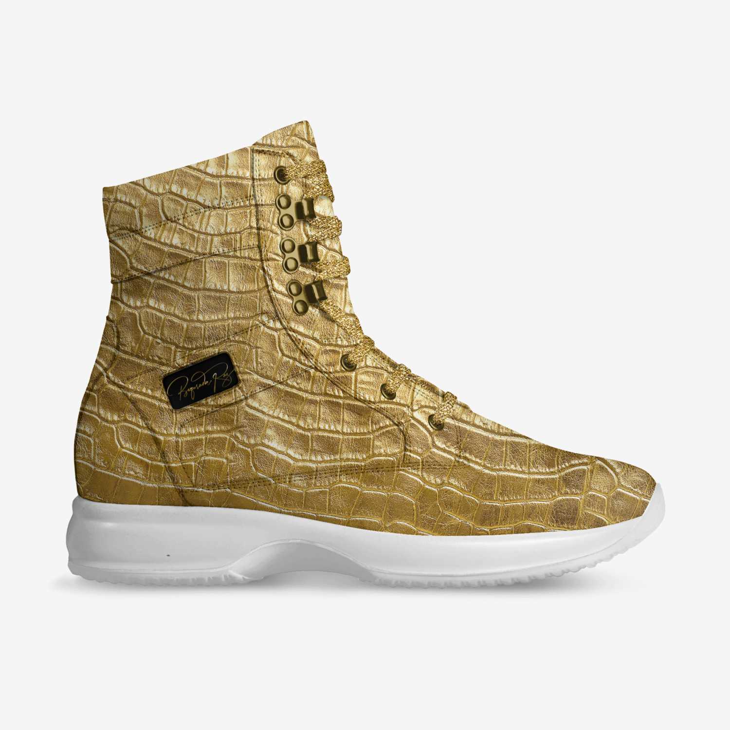 Kin Tetsu custom made in Italy shoes by Selena A Razo Bell | Side view