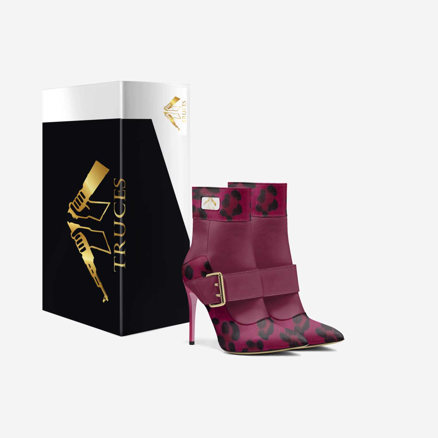 Truces  custom made in Italy shoes by Rebecca Stevens | Box view