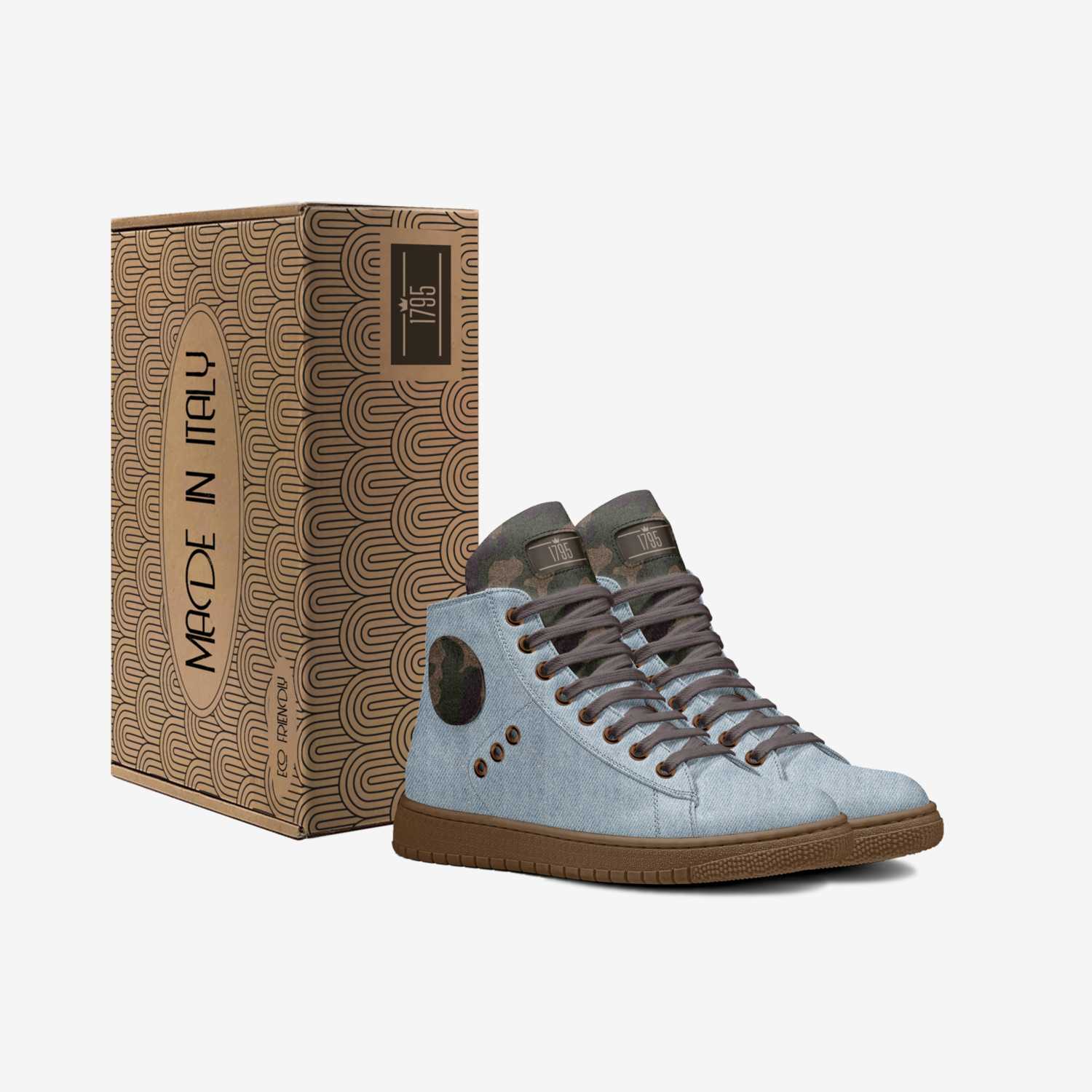 1795 custom made in Italy shoes by Franswa Andre | Box view