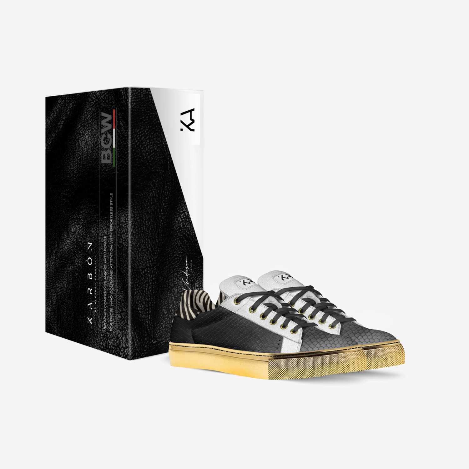 KARBÓN custom made in Italy shoes by Alfonso Verduzco | Box view