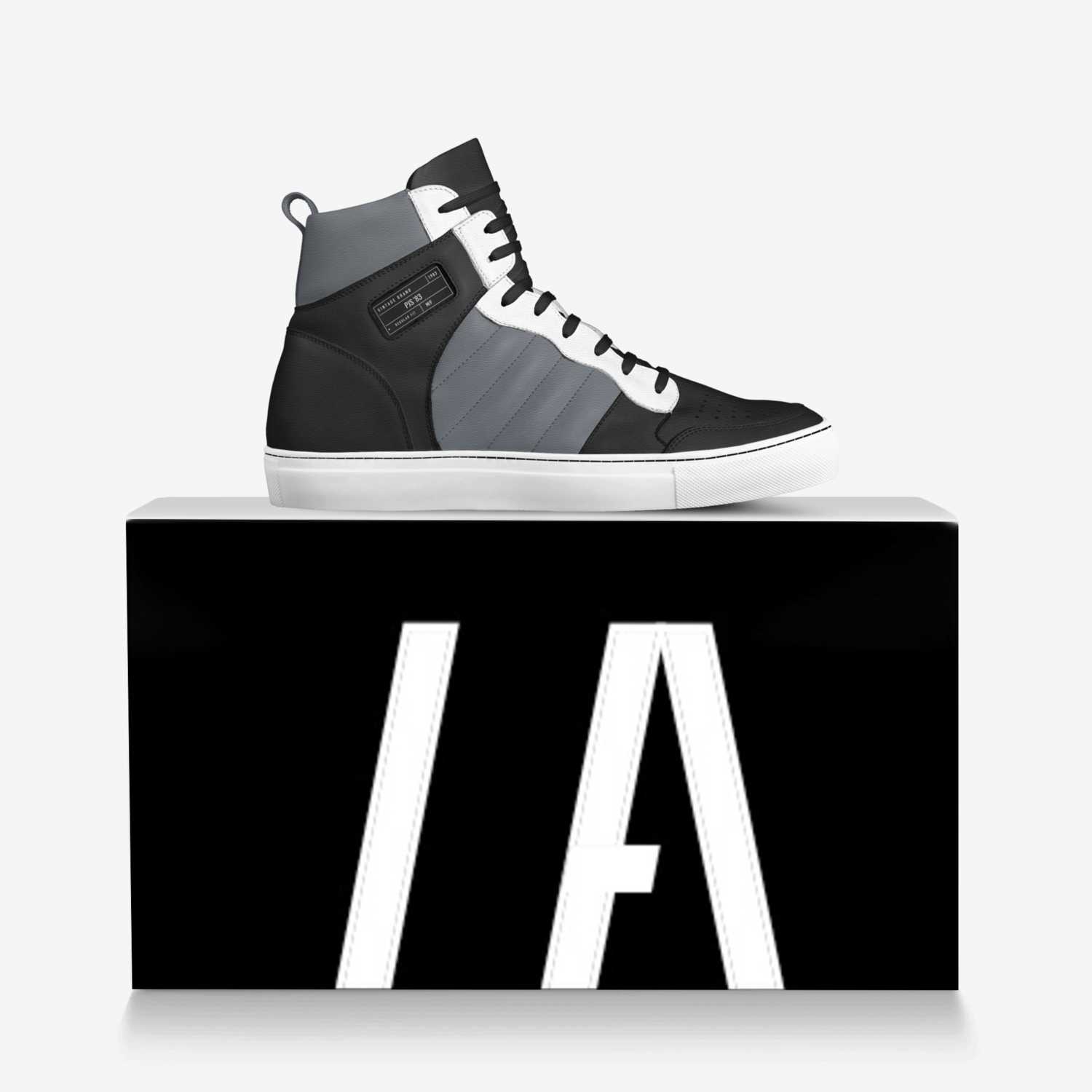 PJs custom made in Italy shoes by Willi Amson | Over box view