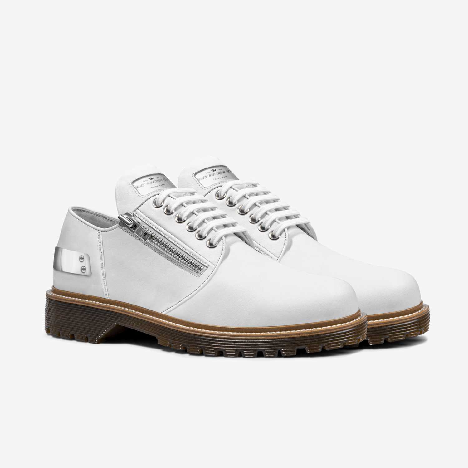 DAY WALKER 3000 custom made in Italy shoes by Ruben Peeler | Double view