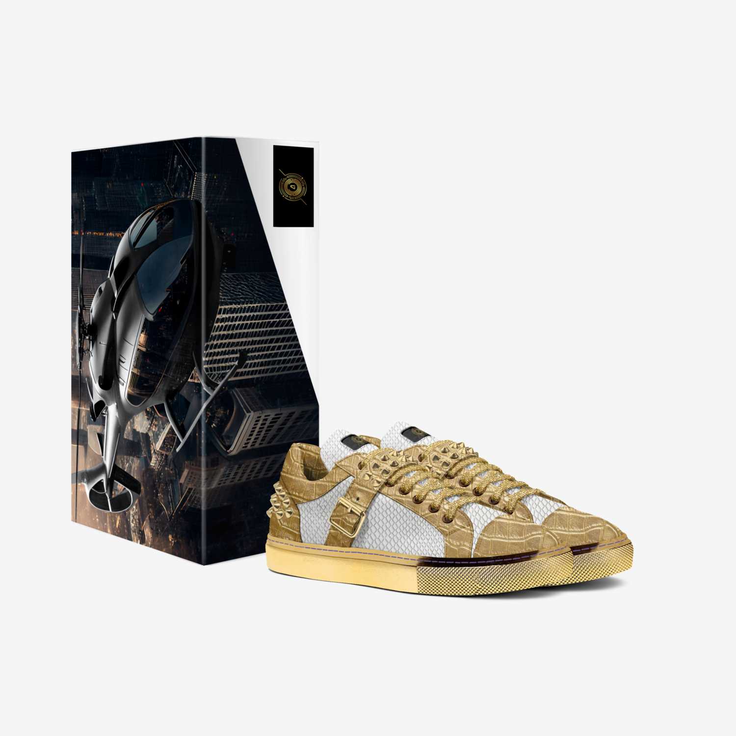 Aloye FemPreNU custom made in Italy shoes by Jim Aloye | Box view