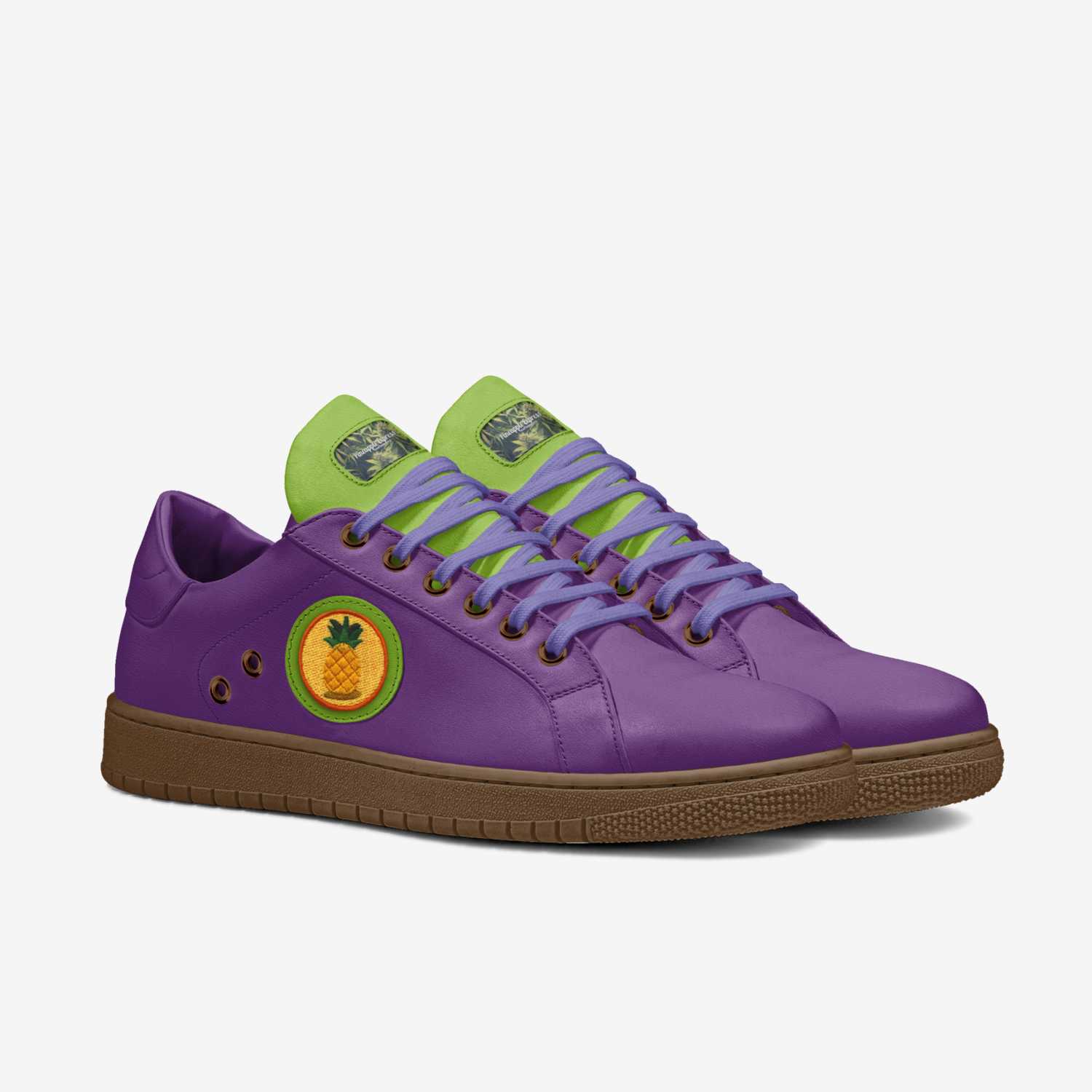Sweet Terpenes custom made in Italy shoes by Heather Stanley | Double view