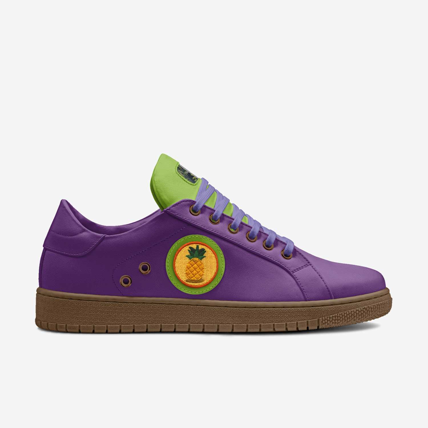 Sweet Terpenes custom made in Italy shoes by Heather Stanley | Side view