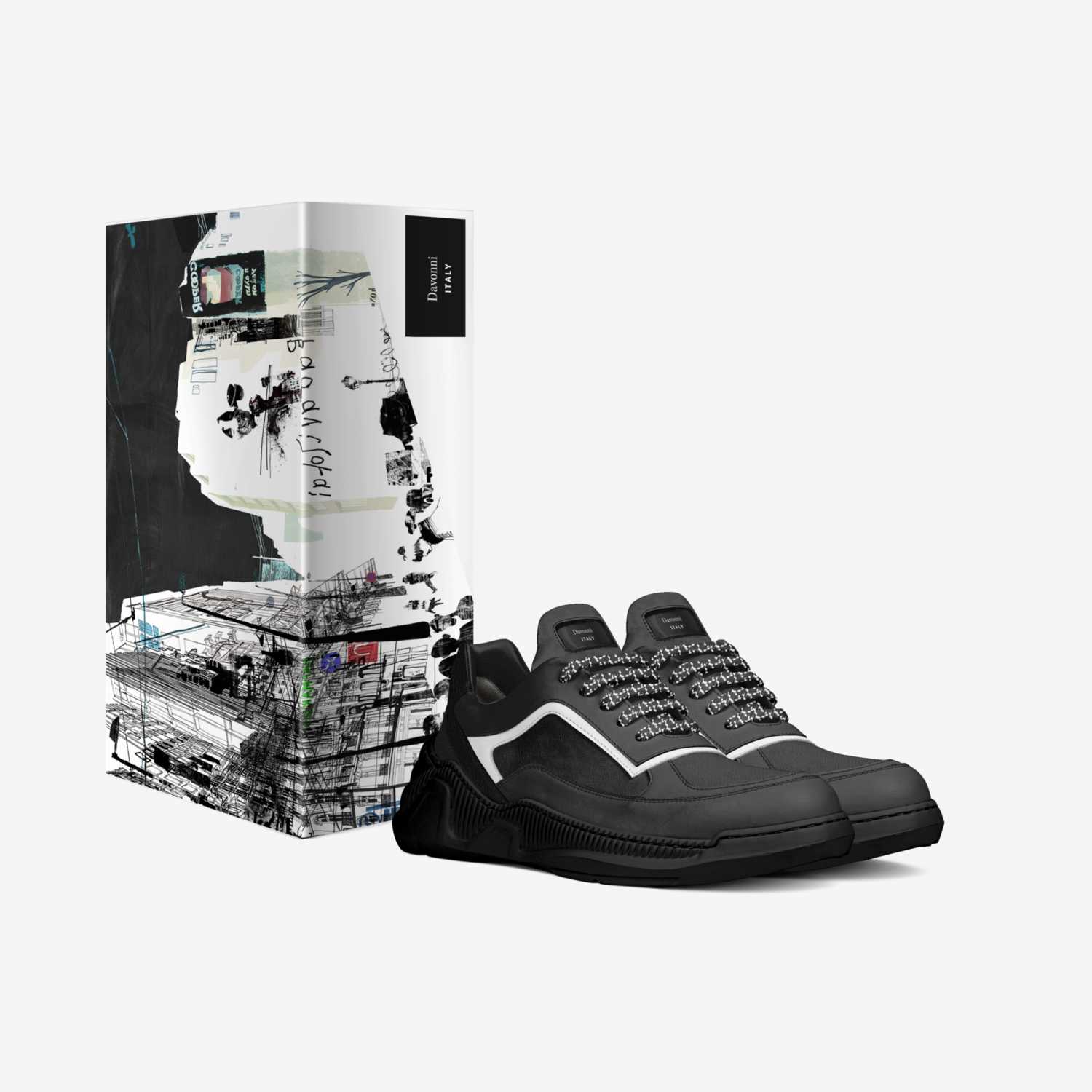 Davonni  custom made in Italy shoes by Eric Edmond | Box view