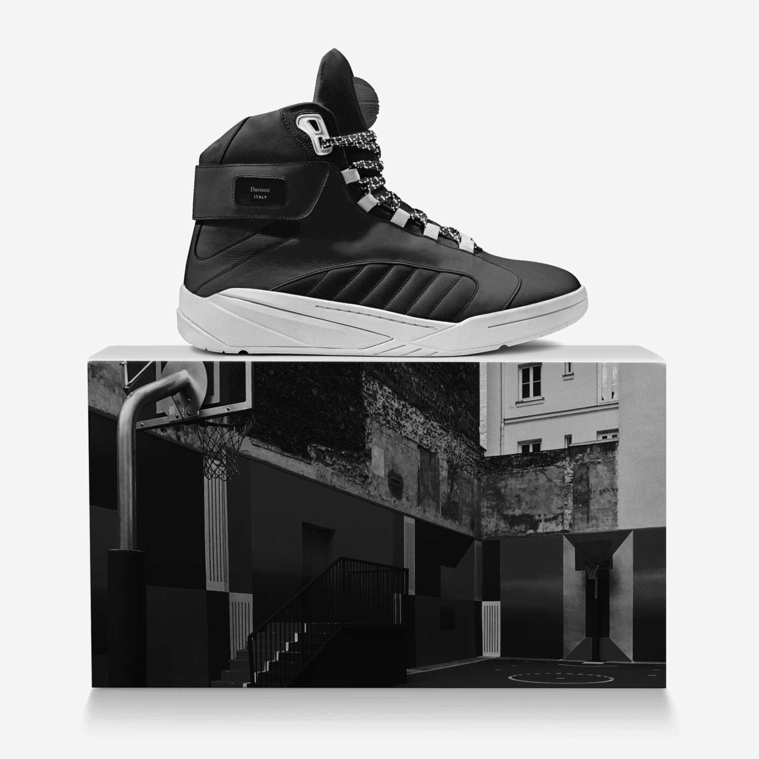 Davonni  custom made in Italy shoes by Eric Edmond | Over box view