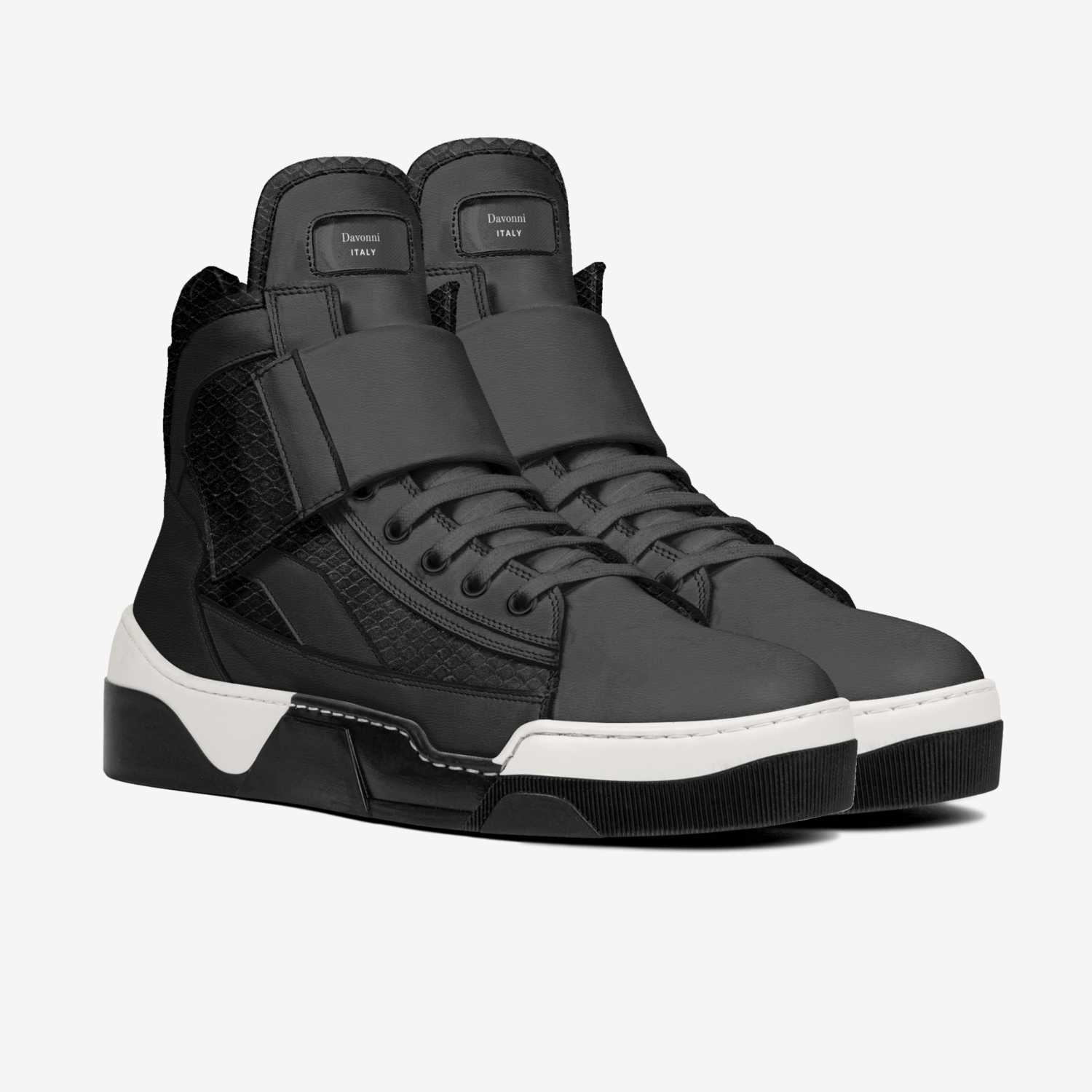 Davonni  custom made in Italy shoes by Eric Edmond | Double view