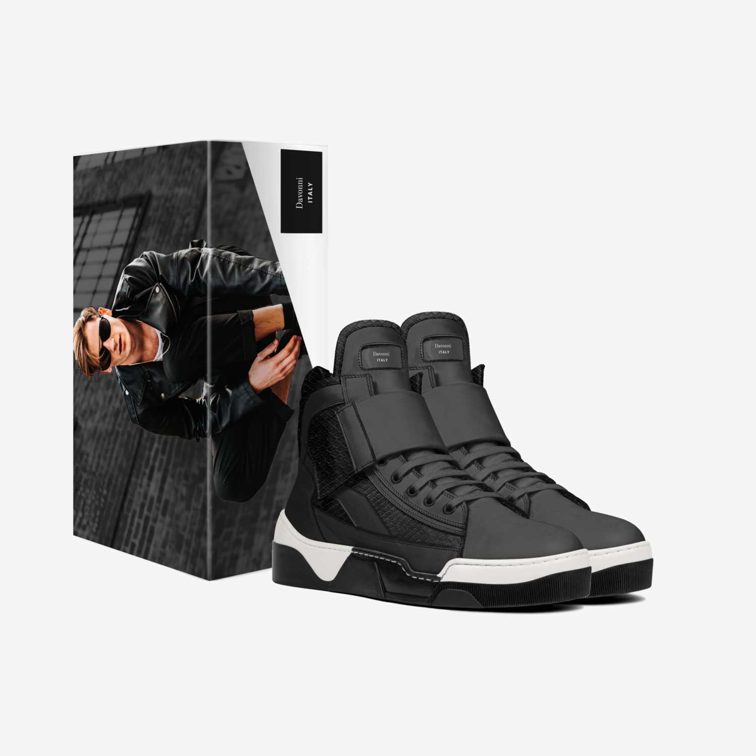 Davonni  custom made in Italy shoes by Eric Edmond | Box view