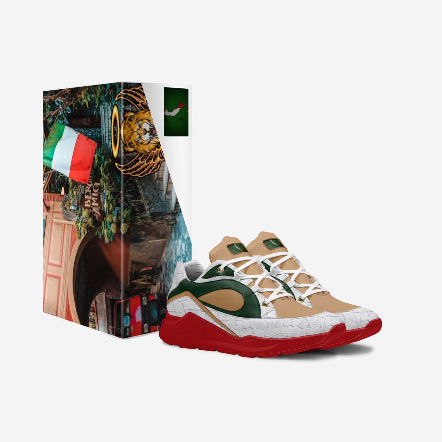 Haloz: Italia custom made in Italy shoes by Caleb Thompson | Box view