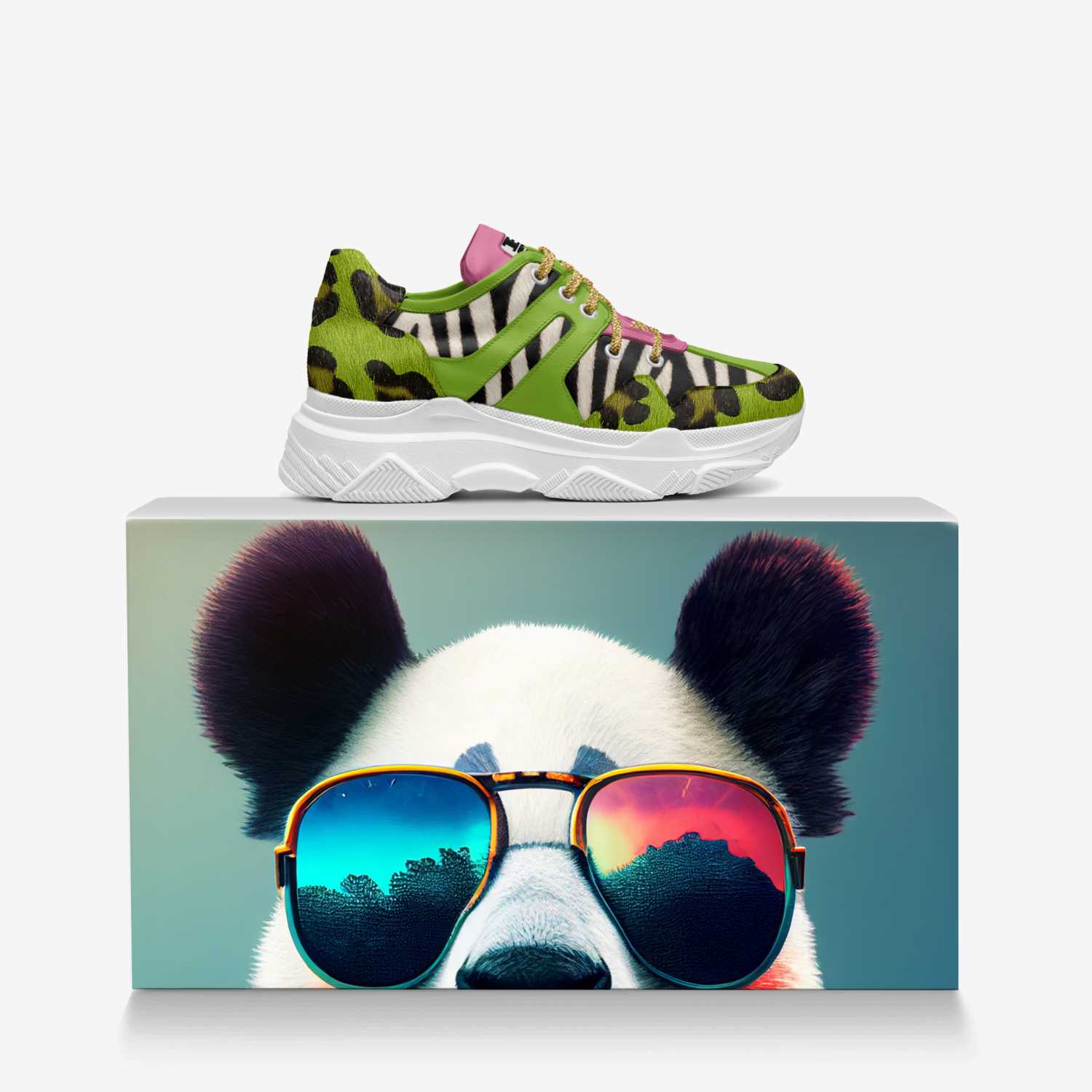 RK STRZ custom made in Italy shoes by Rondi Kutz | Over box view