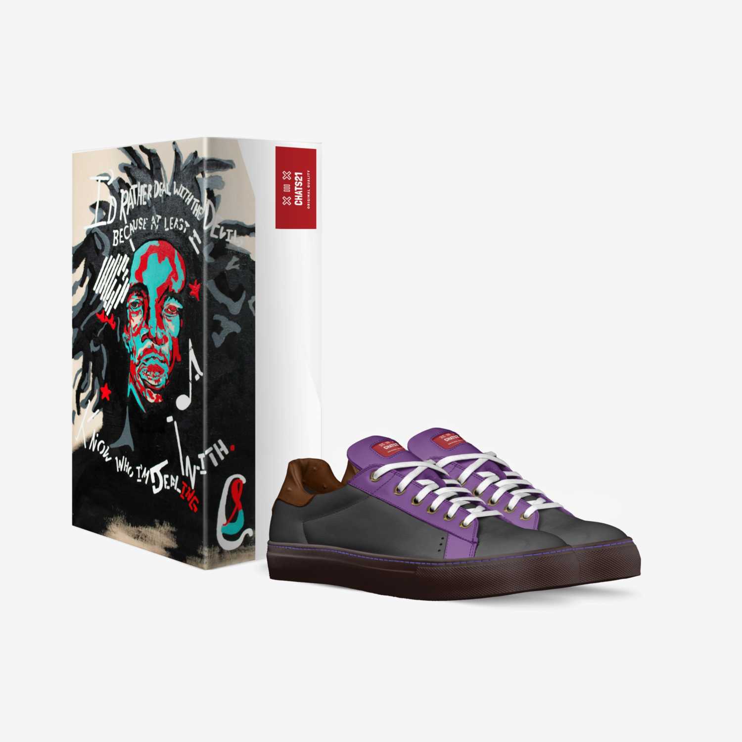 CHATS21 custom made in Italy shoes by Schurod Chatman | Box view