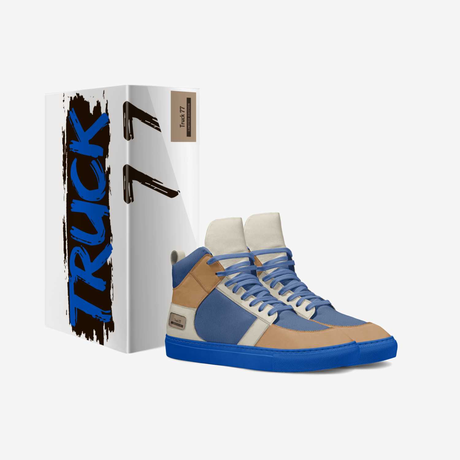 Truck 77 custom made in Italy shoes by R F B | Box view