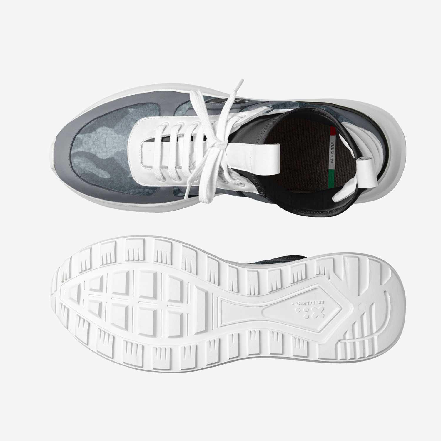 play hard custom made in Italy shoes by Rodney R. | Top view