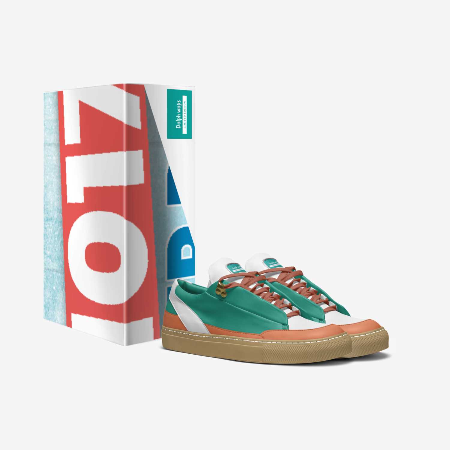 Dolph wops custom made in Italy shoes by G. Gates | Box view