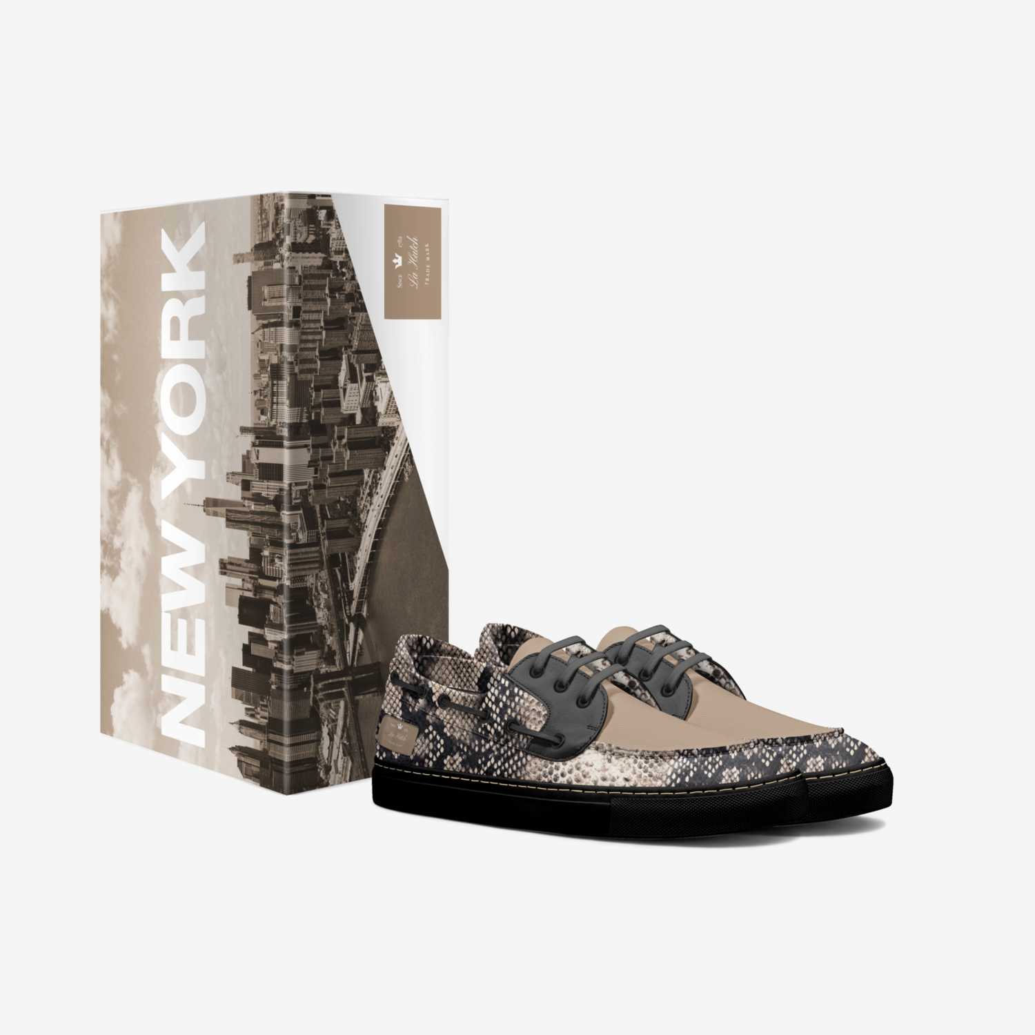 La Hutch custom made in Italy shoes by Briella Oshawn Hutchinson | Box view