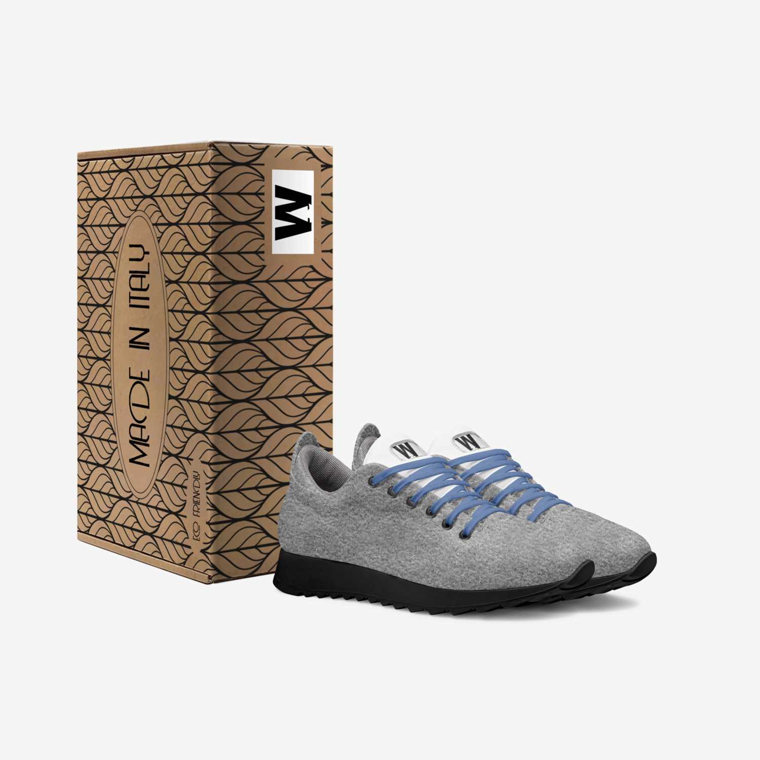 Peacoats custom made in Italy shoes by Weathered Sailor | Box view
