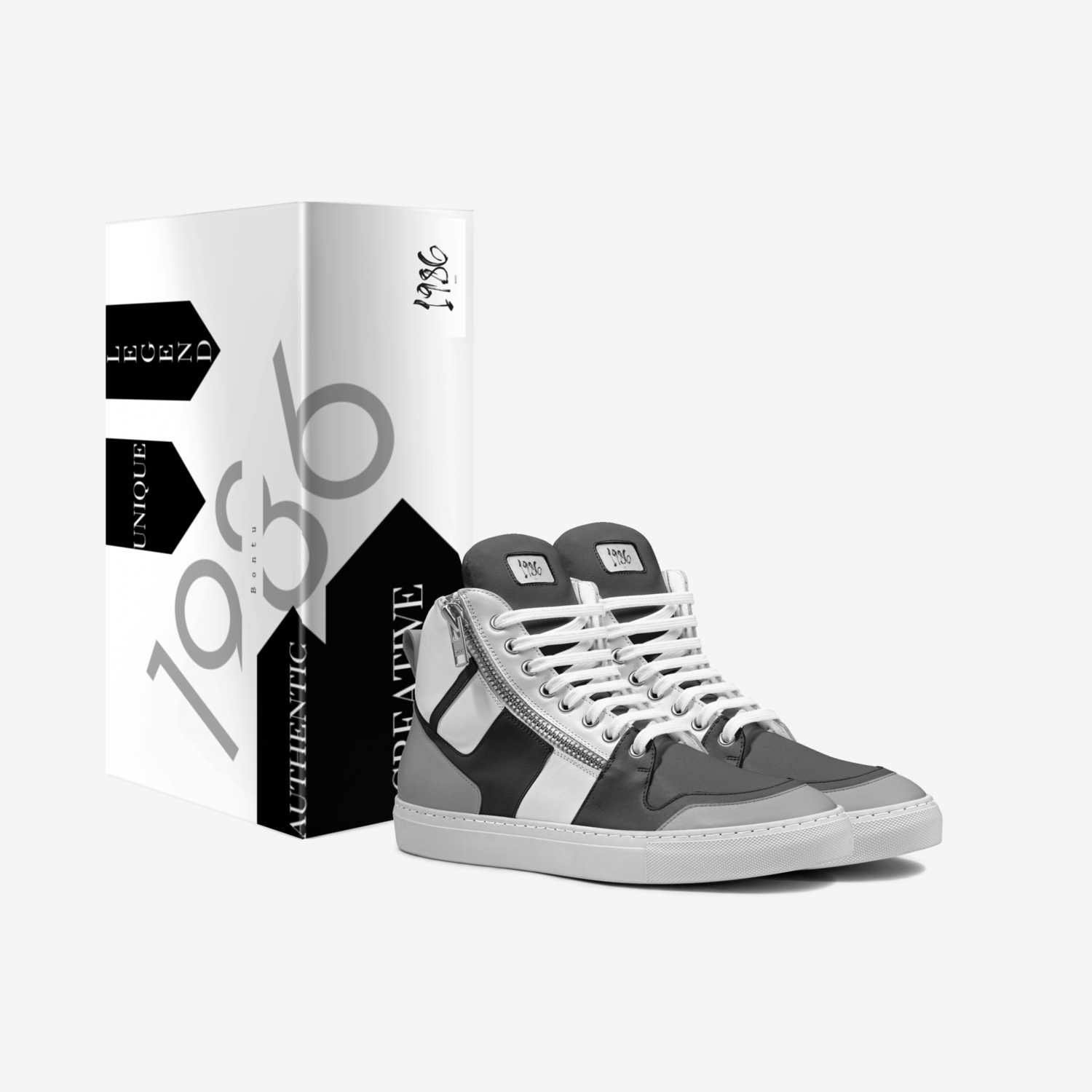 Bontu 1986 custom made in Italy shoes by Denise Parham | Box view