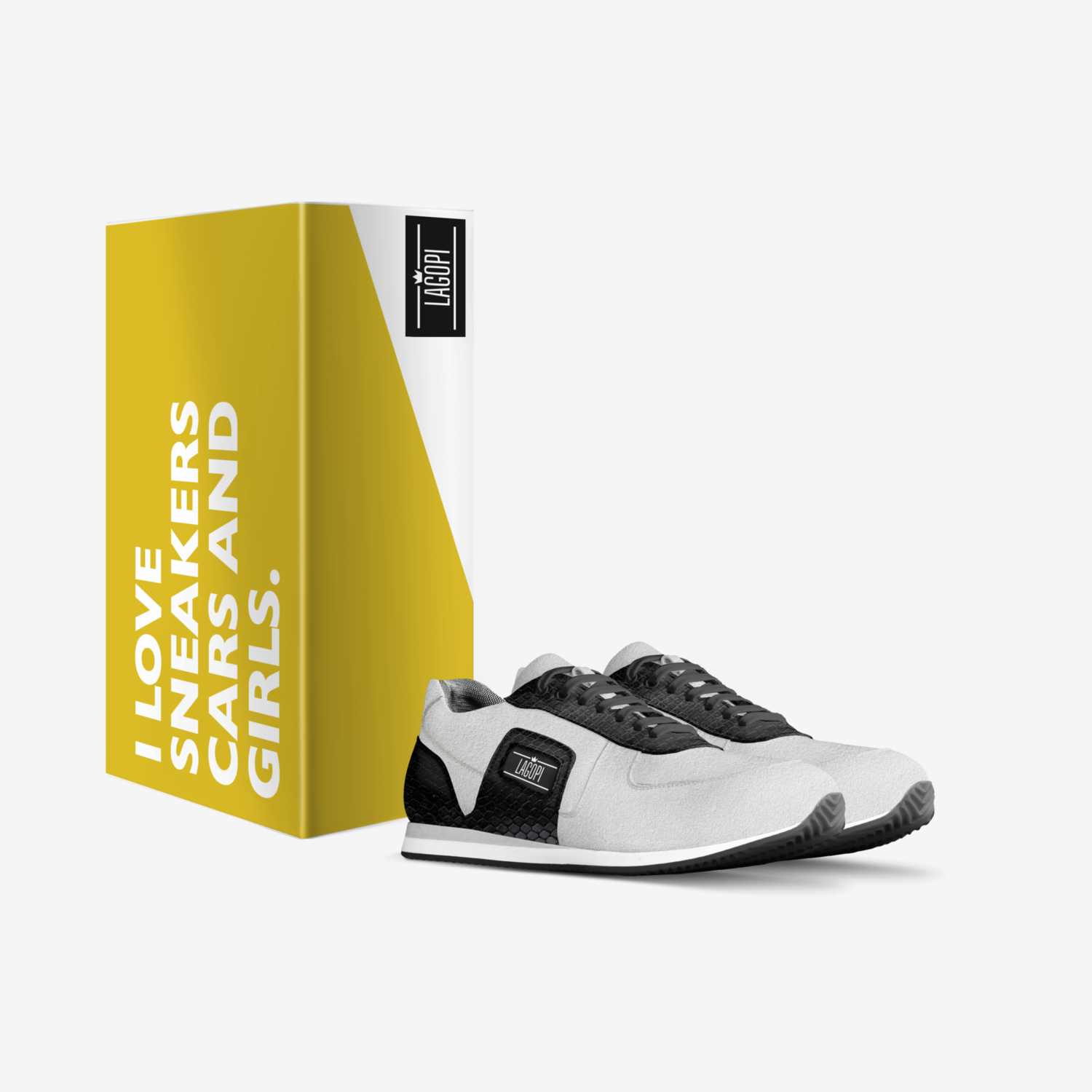 Gleep Luxe Python custom made in Italy shoes by Galipo Senfuma | Box view