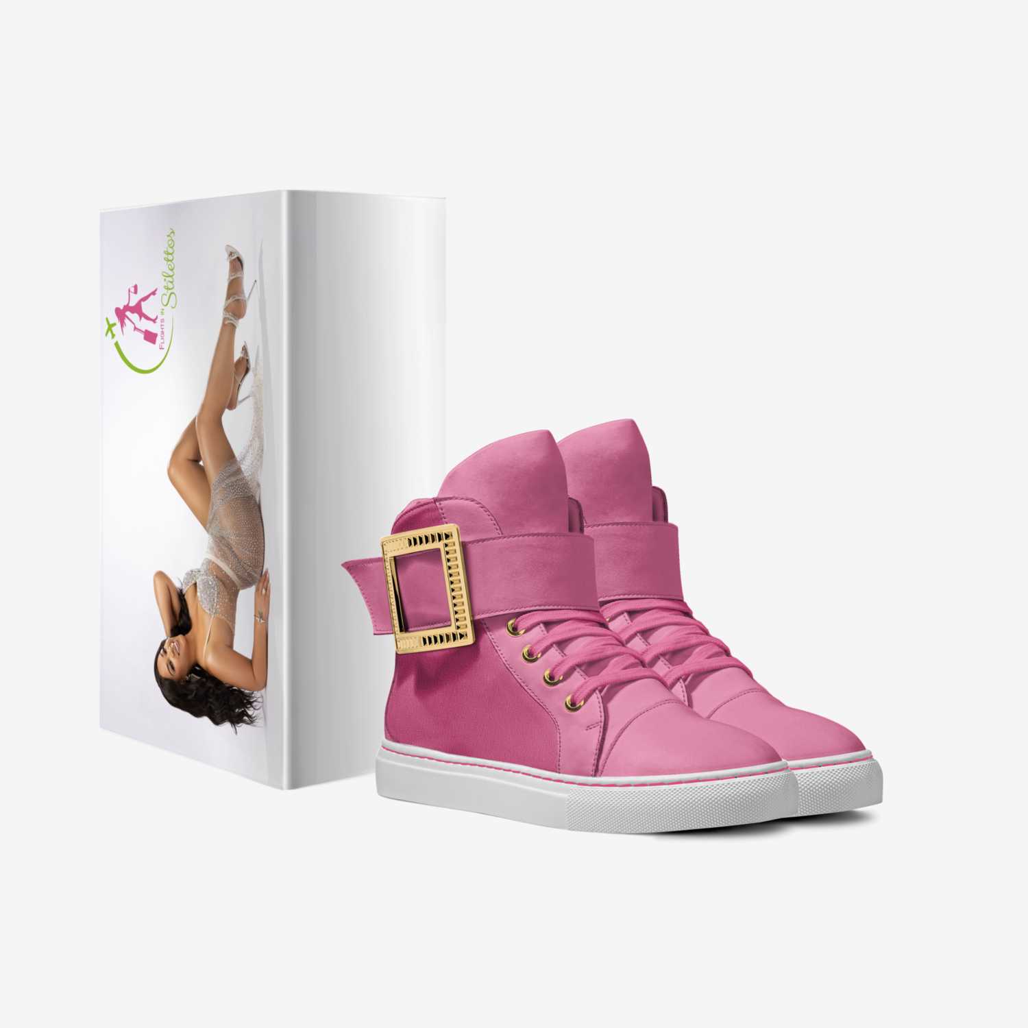 Noir Elite 32 custom made in Italy shoes by Kinyatta Gray | Box view