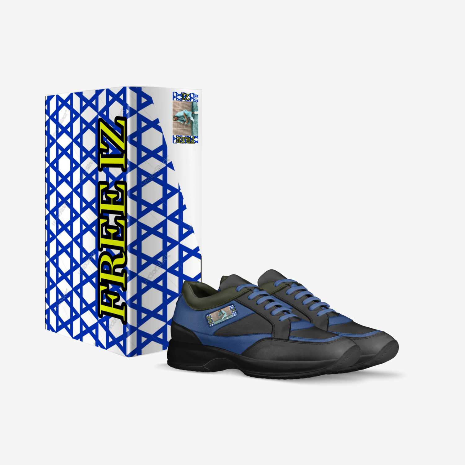 FREE IZ custom made in Italy shoes by Maasiyah Sadiki-yisrael | Box view