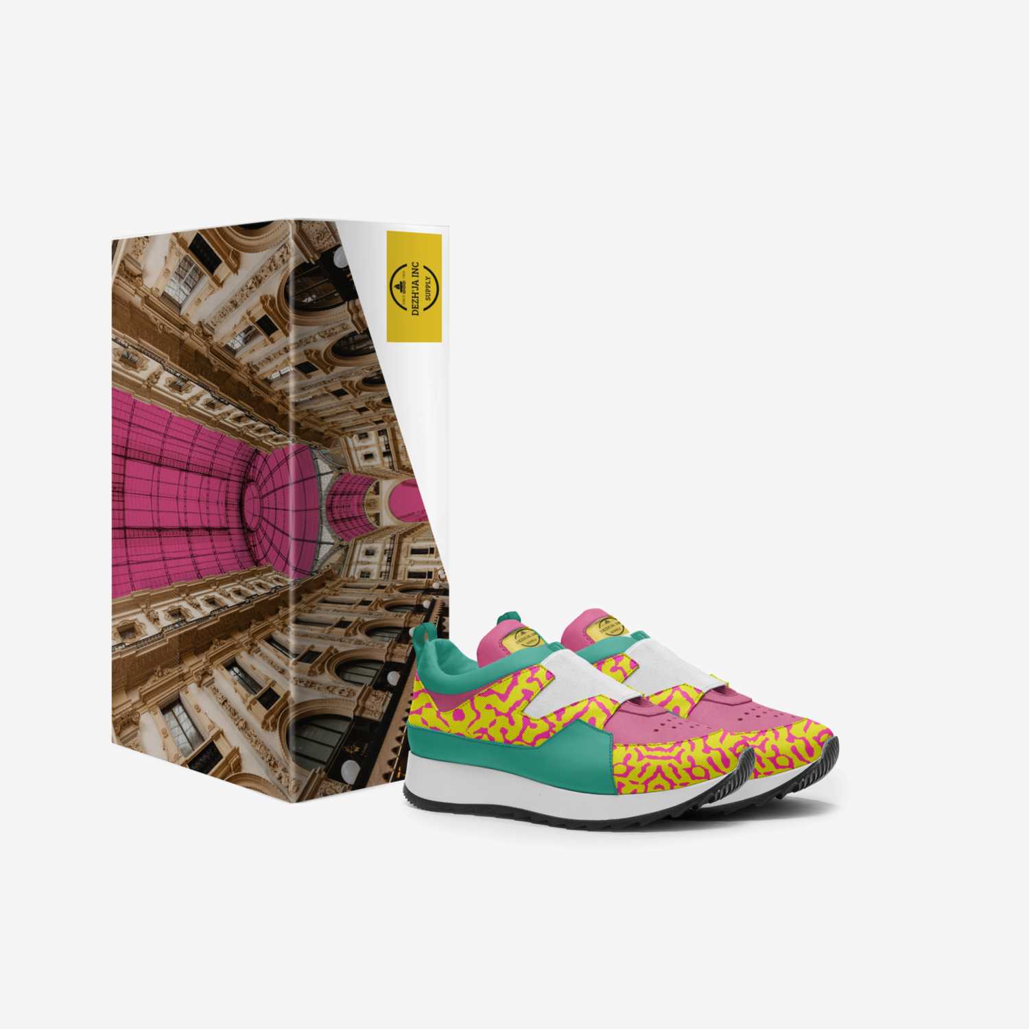 Dezh'Ja Inc  custom made in Italy shoes by James Dickerson | Box view