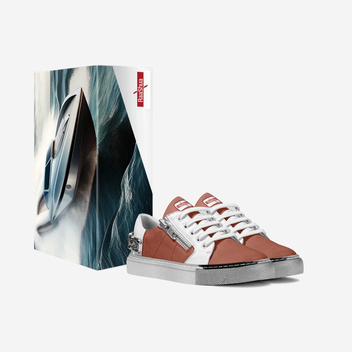 RaaShua  custom made in Italy shoes by Roshawnda Bell | Box view