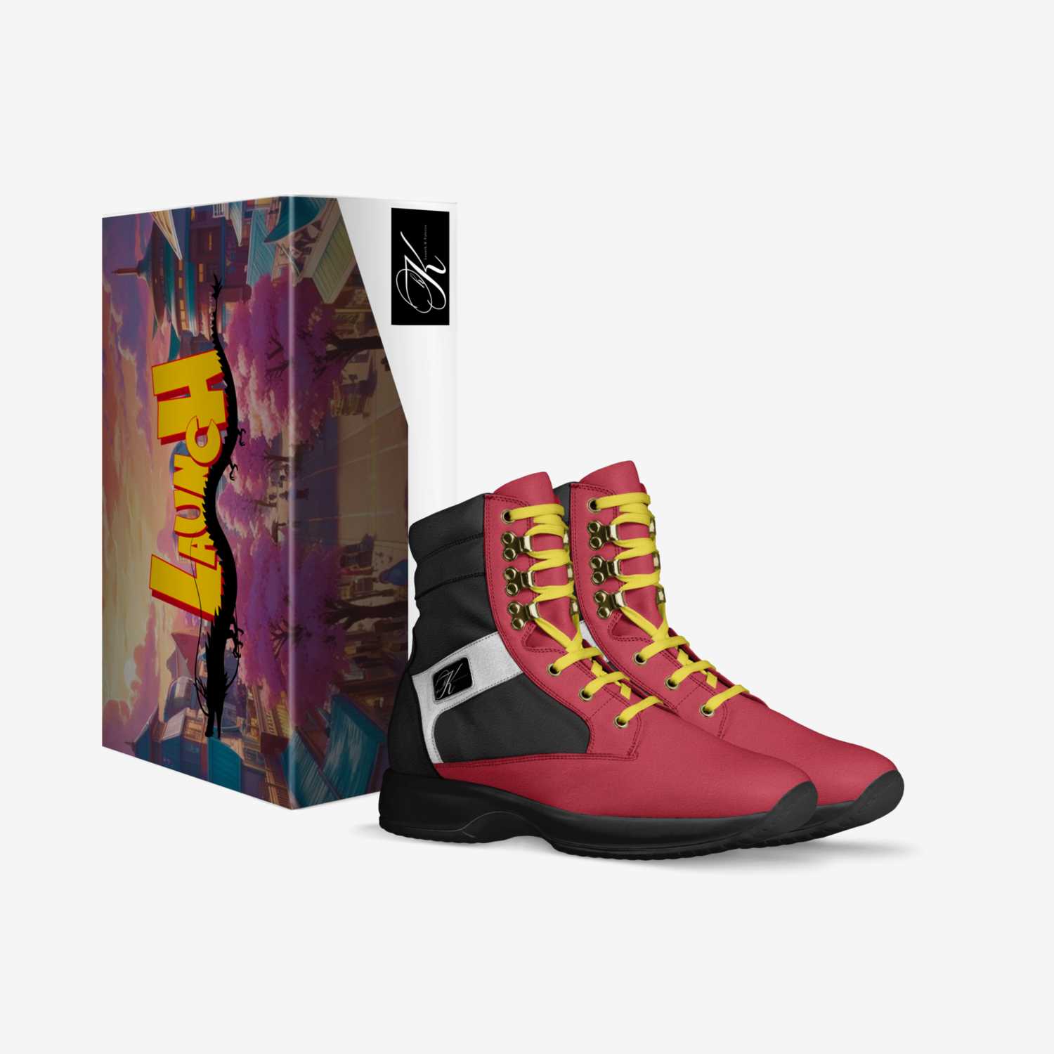OhKLaunch custom made in Italy shoes by Kwantesia Williams | Box view