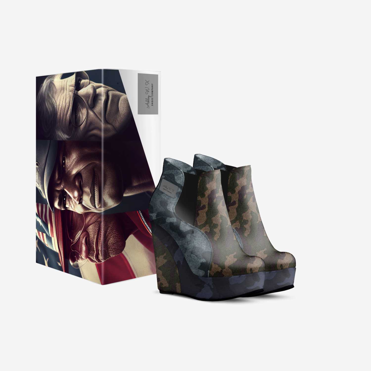 Ashley W. X custom made in Italy shoes by Ebony Williams | Box view