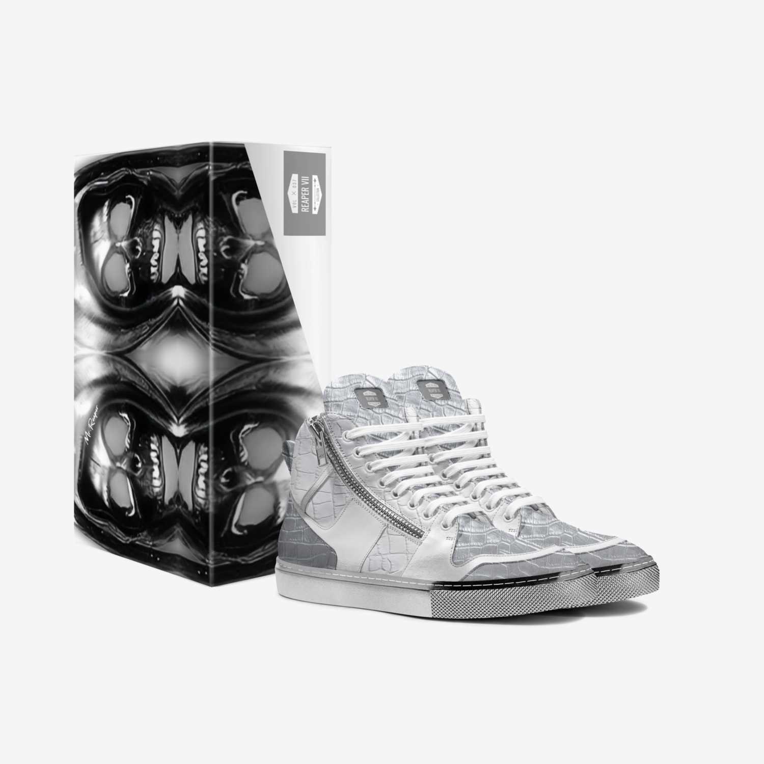 REAPER VII custom made in Italy shoes by Bernard Walls | Box view
