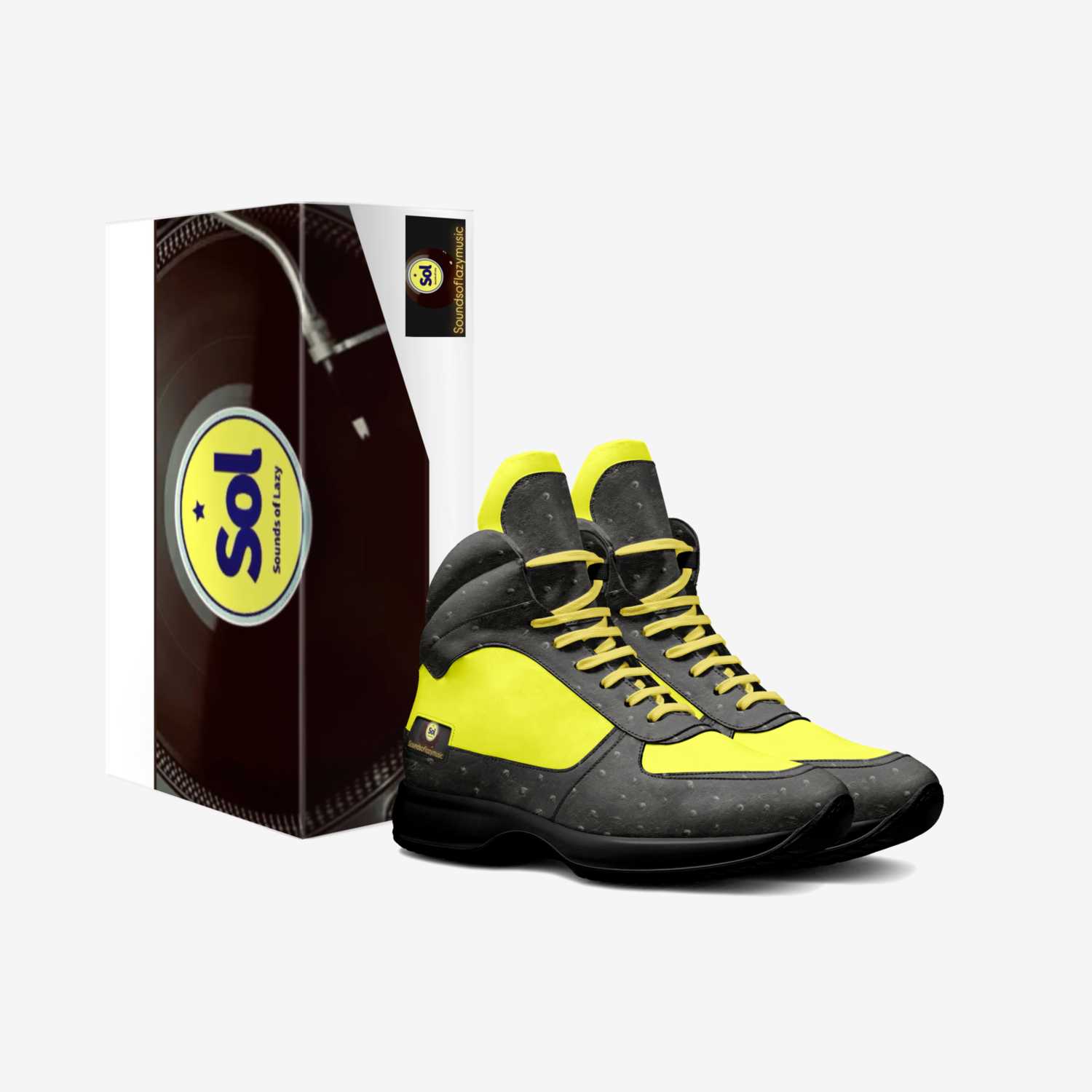 Designs By Lazy  custom made in Italy shoes by Larry Bester | Box view