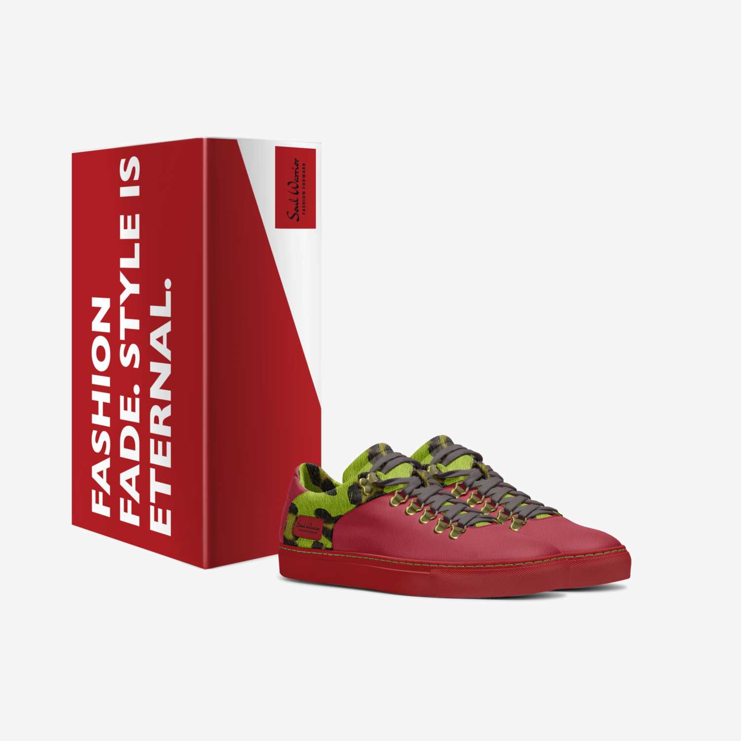 Soul Warrior  custom made in Italy shoes by Shawn Eke | Box view