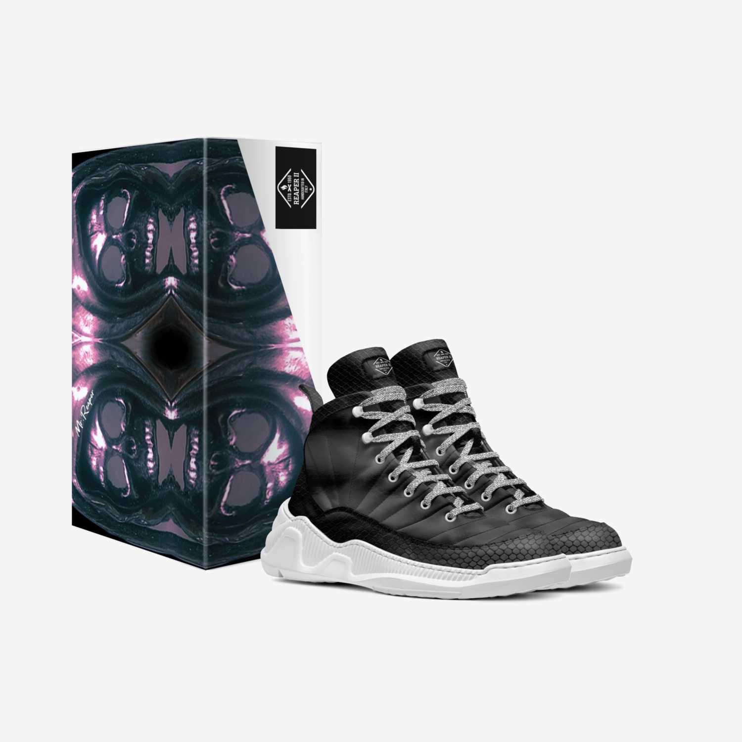 REAPER II custom made in Italy shoes by Bernard Walls | Box view