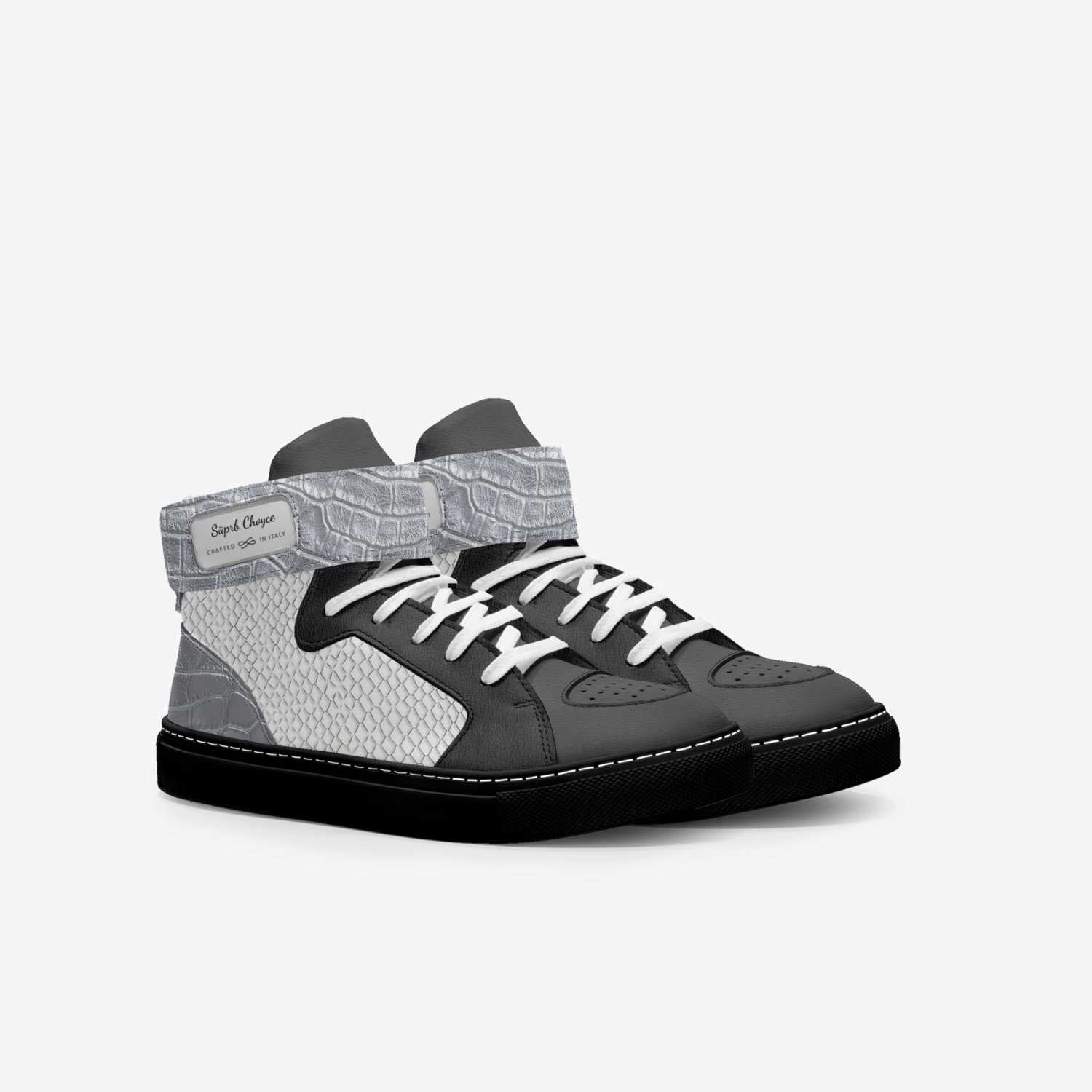 Sūprb Choyce custom made in Italy shoes by Omari Choyce | Double view