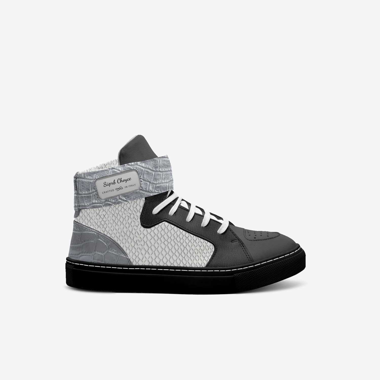 Sūprb Choyce custom made in Italy shoes by Omari Choyce | Side view