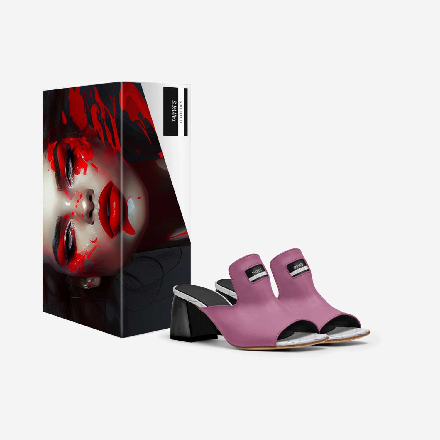 TANYA'S custom made in Italy shoes by Tanya Shorts | Box view