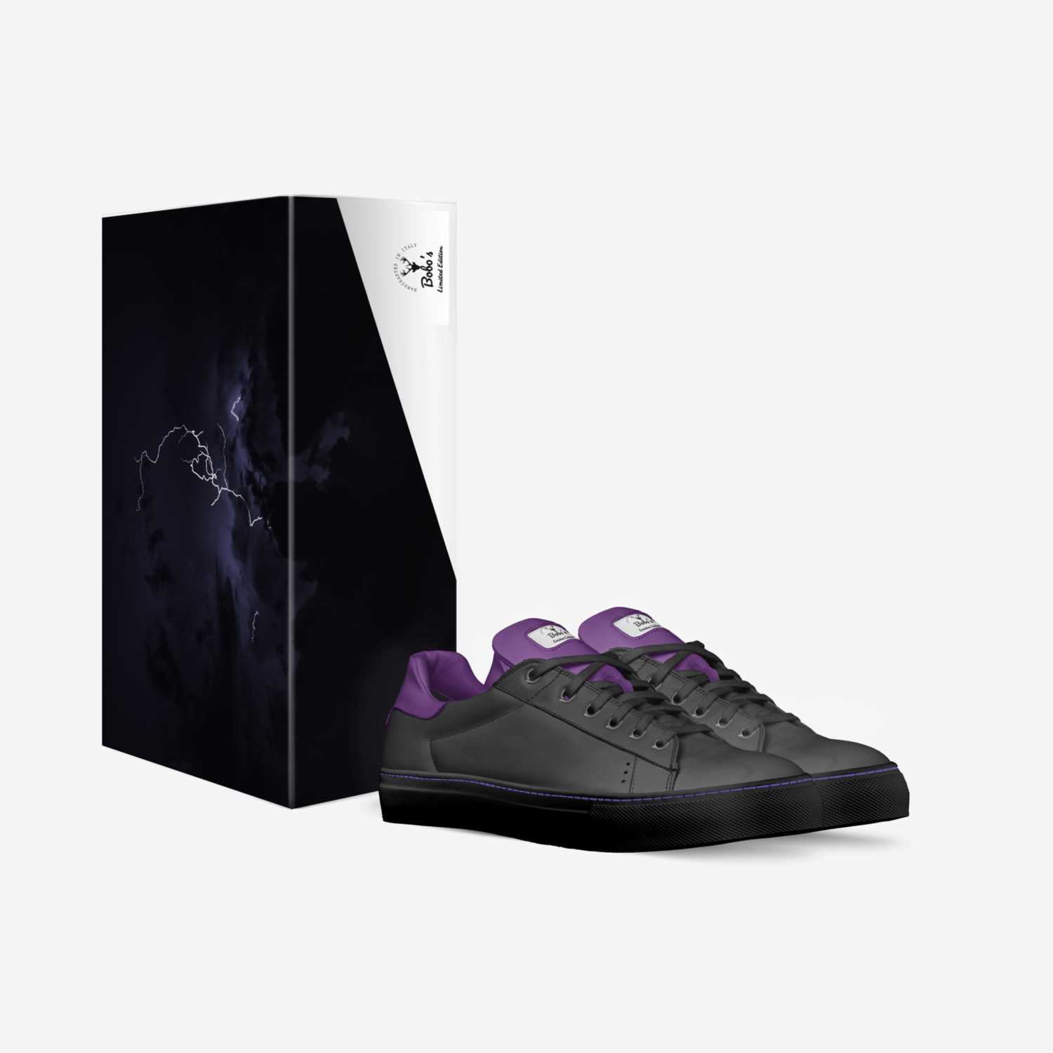 Bobo's  custom made in Italy shoes by Kirsten Elkins | Box view