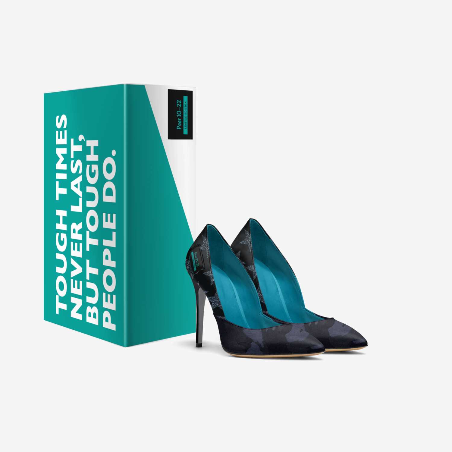 Peer 10-22 custom made in Italy shoes by Cynthia Ruth Utgard | Box view