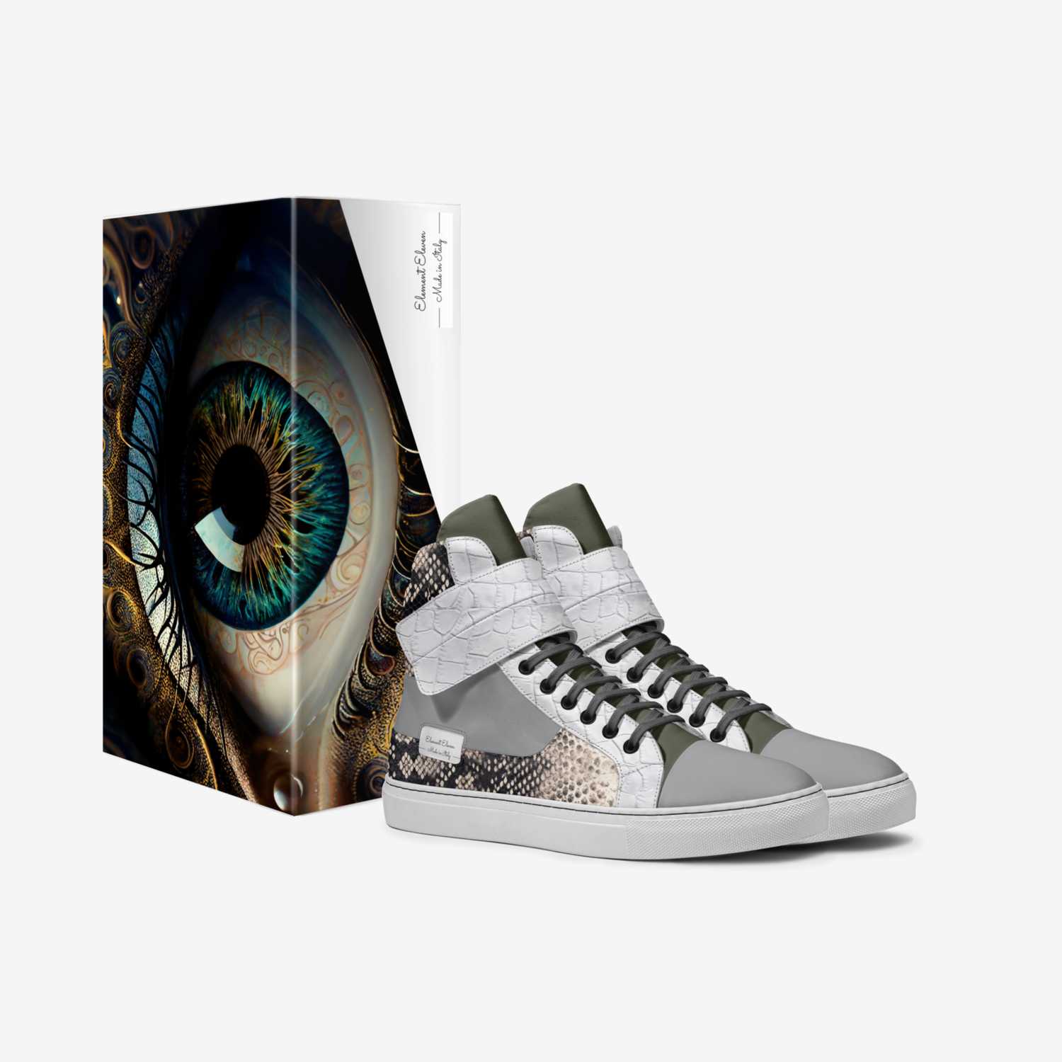 Element Eleven  custom made in Italy shoes by Chantae Ringgold | Box view