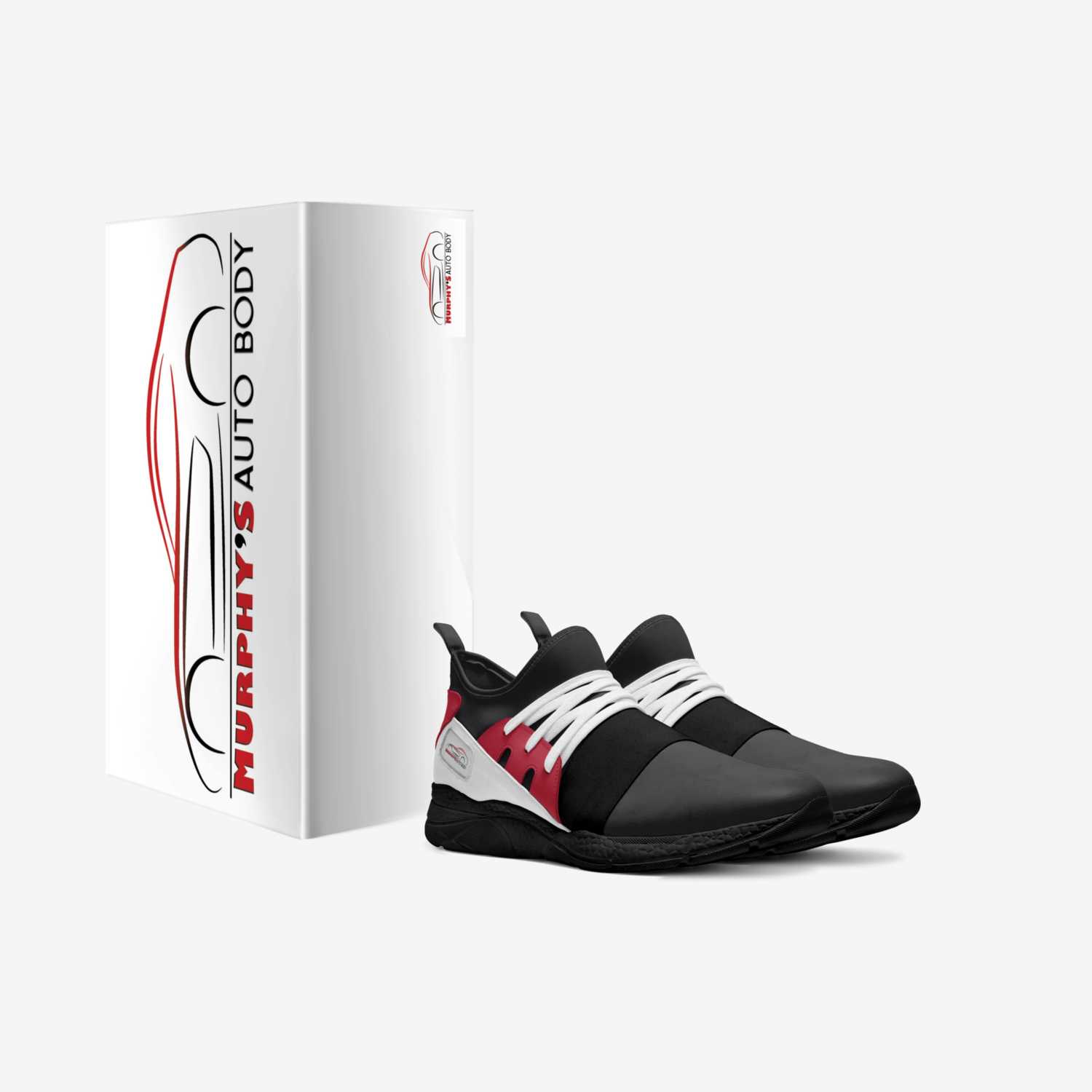 Noir Elite 39 custom made in Italy shoes by Kinyatta Gray | Box view
