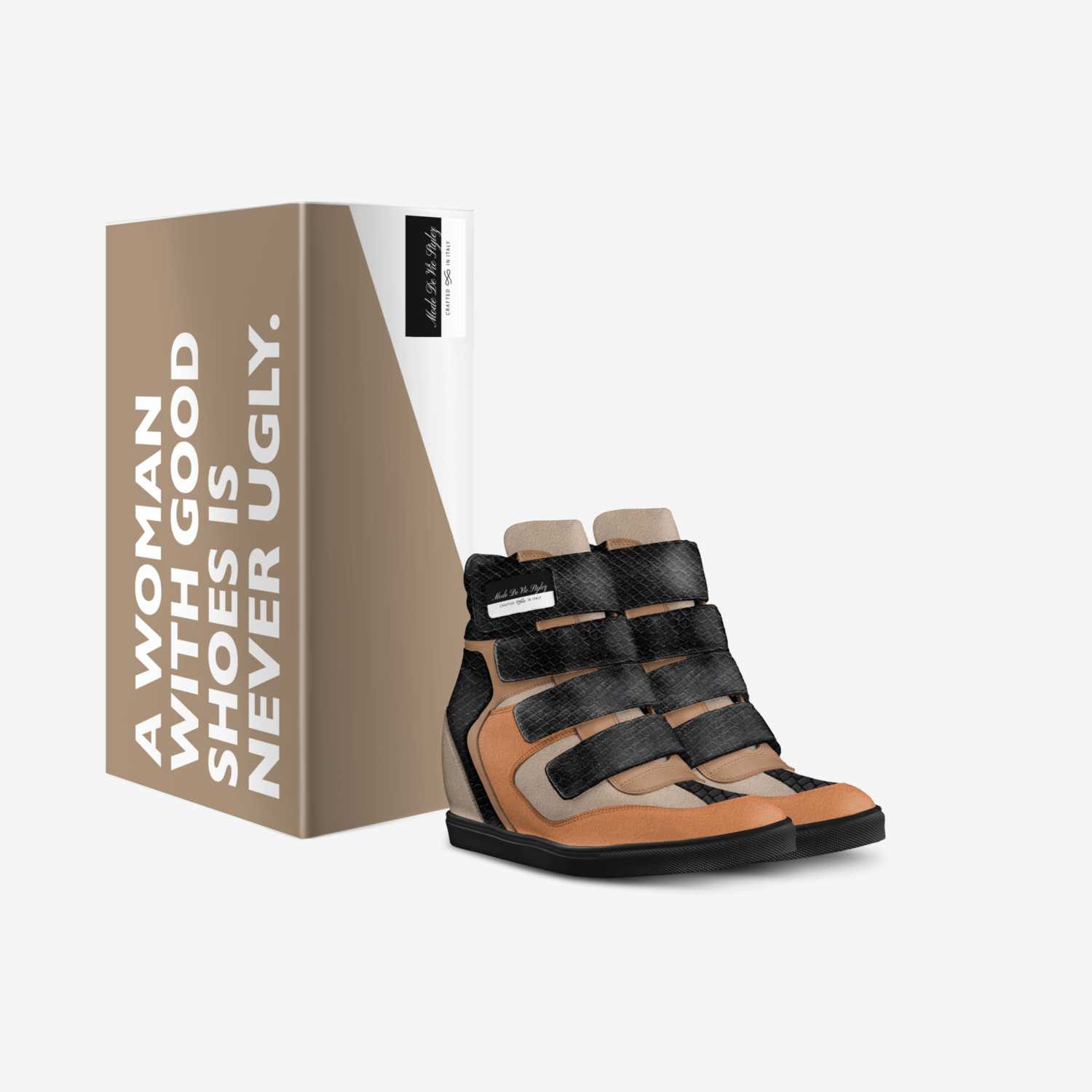 Mode De Vie Stylez custom made in Italy shoes by Mikaelah Grant | Box view