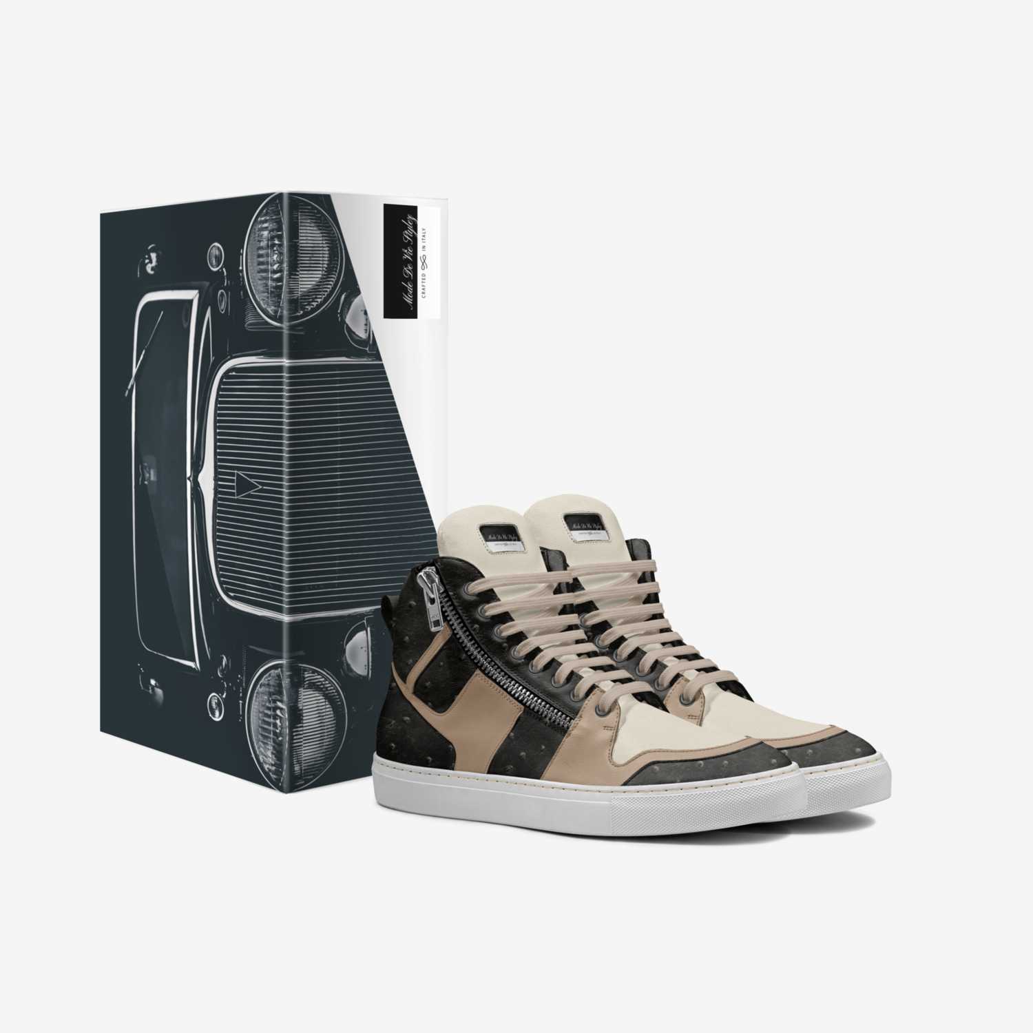 Mode De Vie Stylez custom made in Italy shoes by Mikaelah Grant | Box view