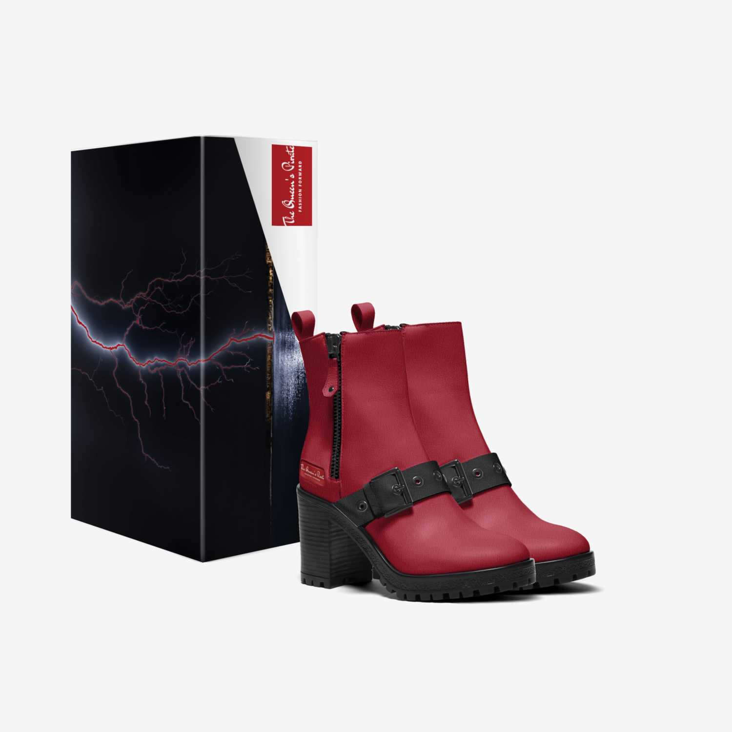 Siren's Song custom made in Italy shoes by Tammy Robinett | Box view