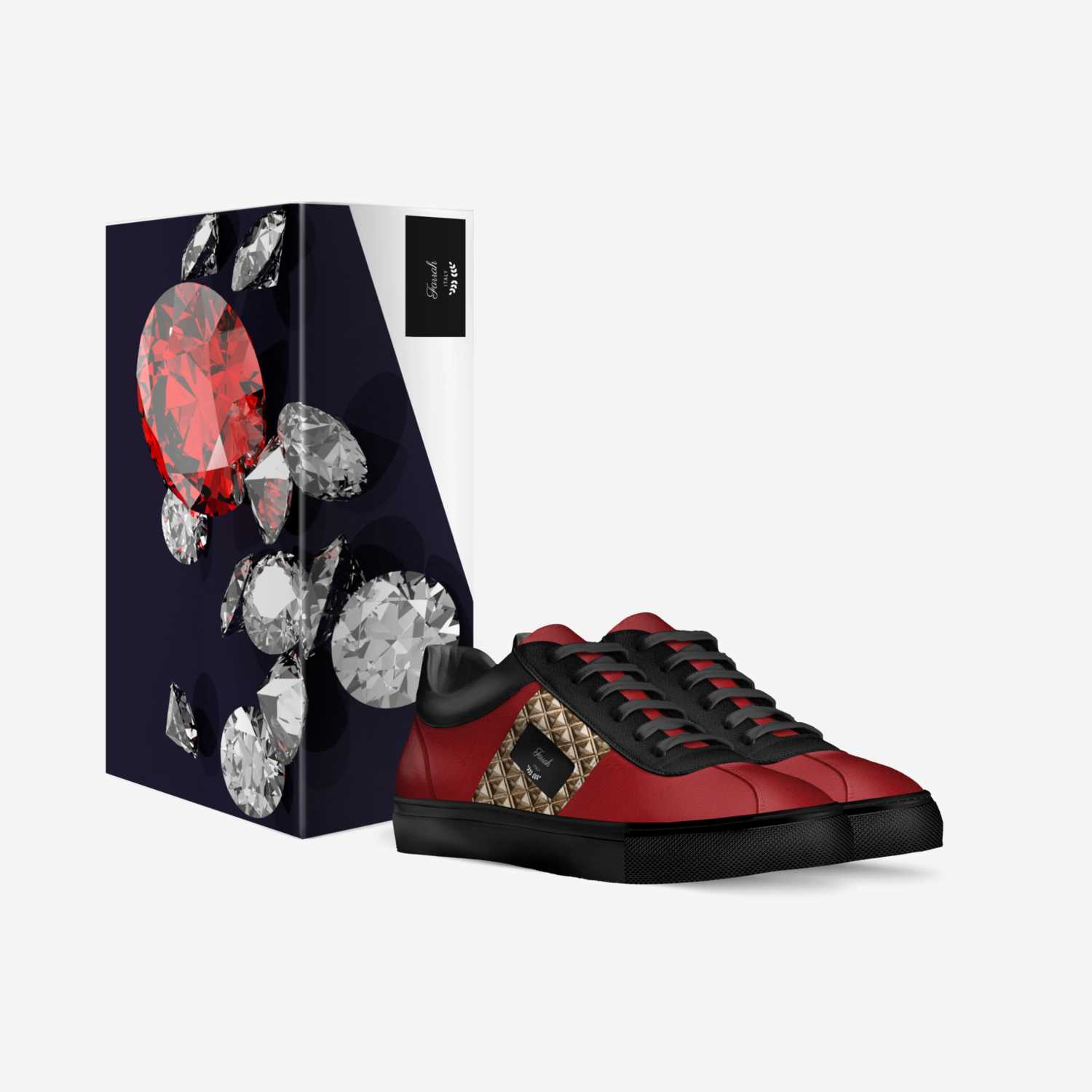 Farrah  custom made in Italy shoes by Melody Jones | Box view