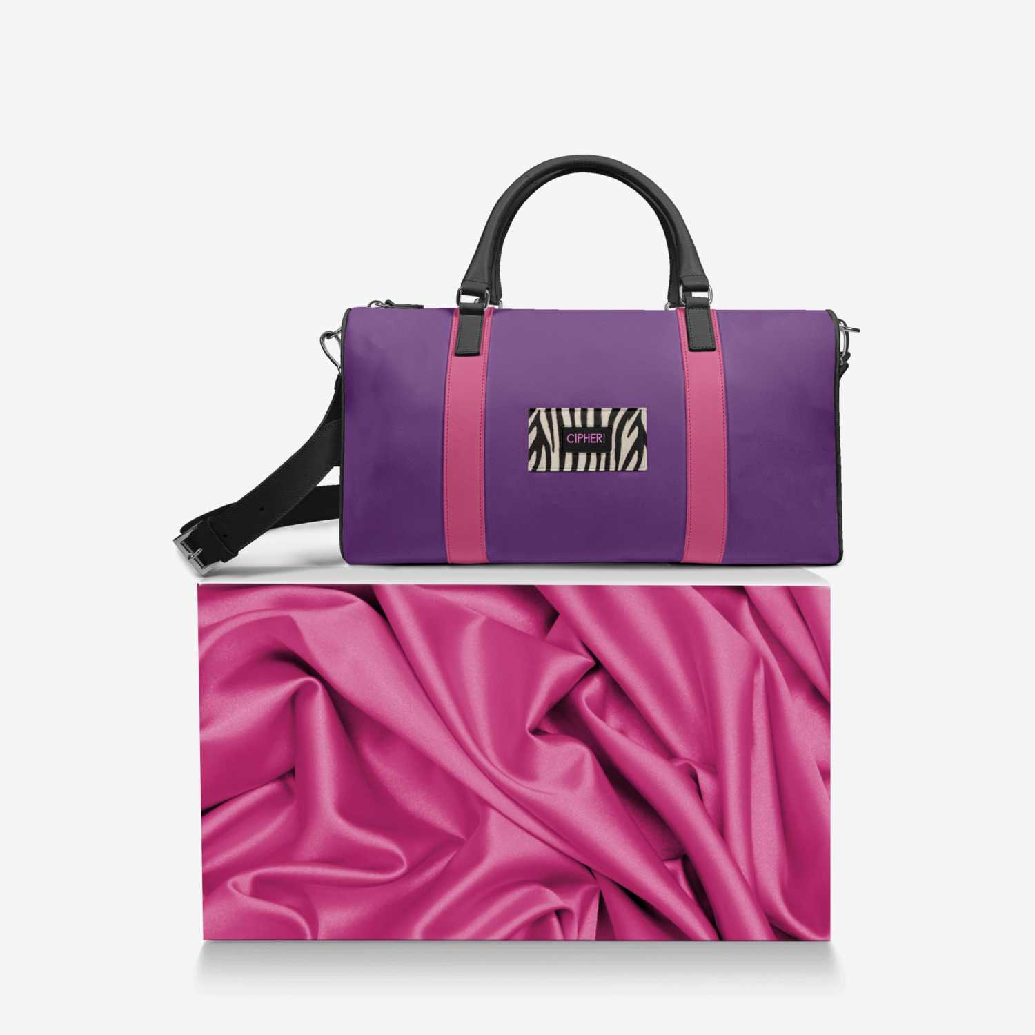 CIPHER custom made in Italy design by Charles Harewood Jr | Over box view